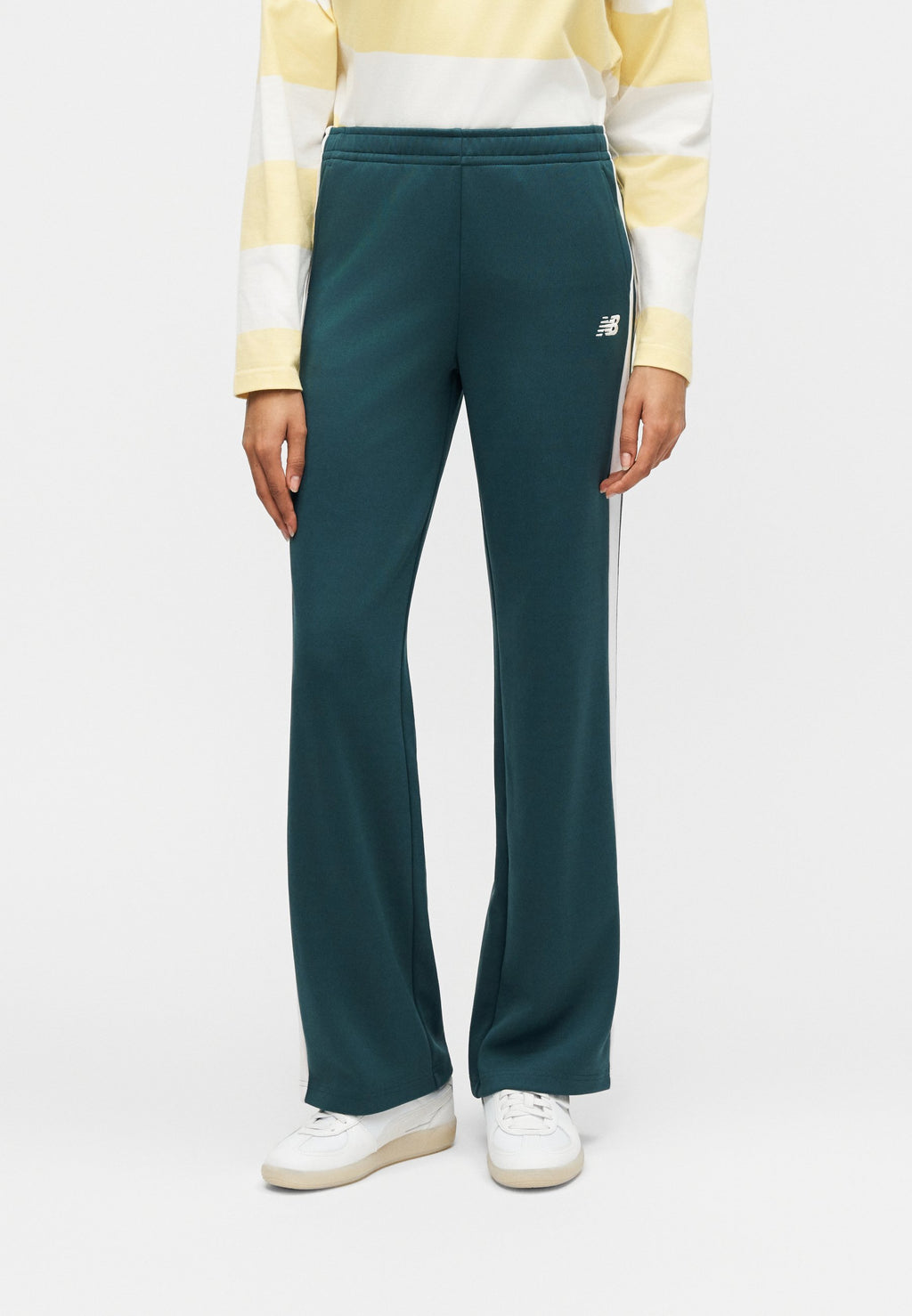 INTERLOCK PANT - Tracksuit bottoms - medusa green