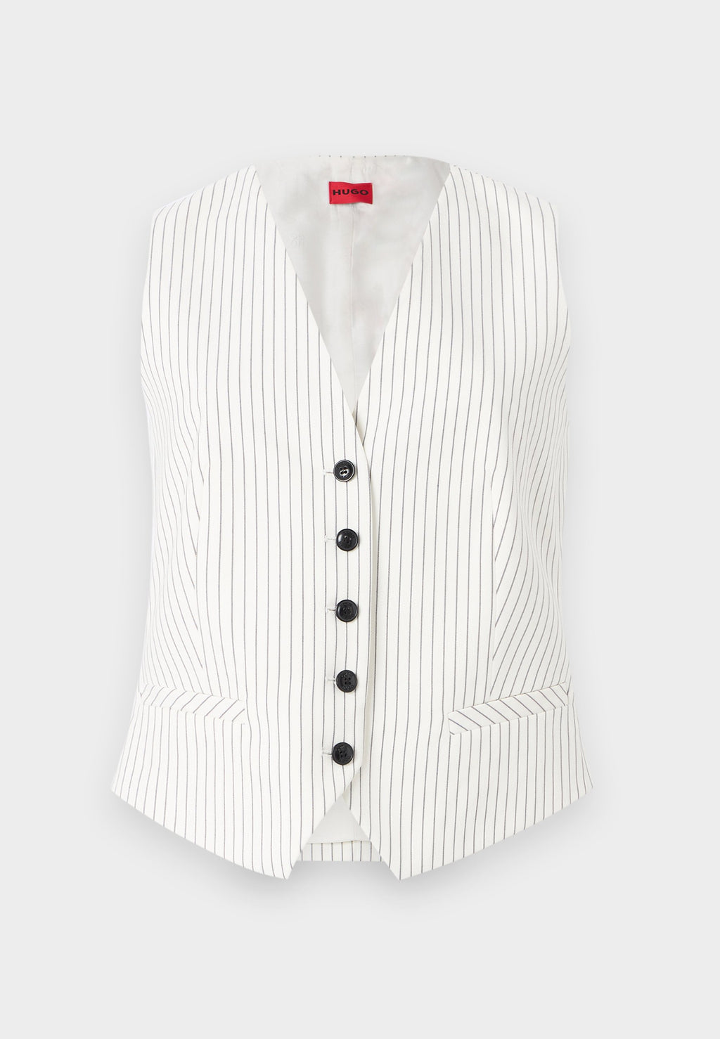 AUMARE - Waistcoat - white