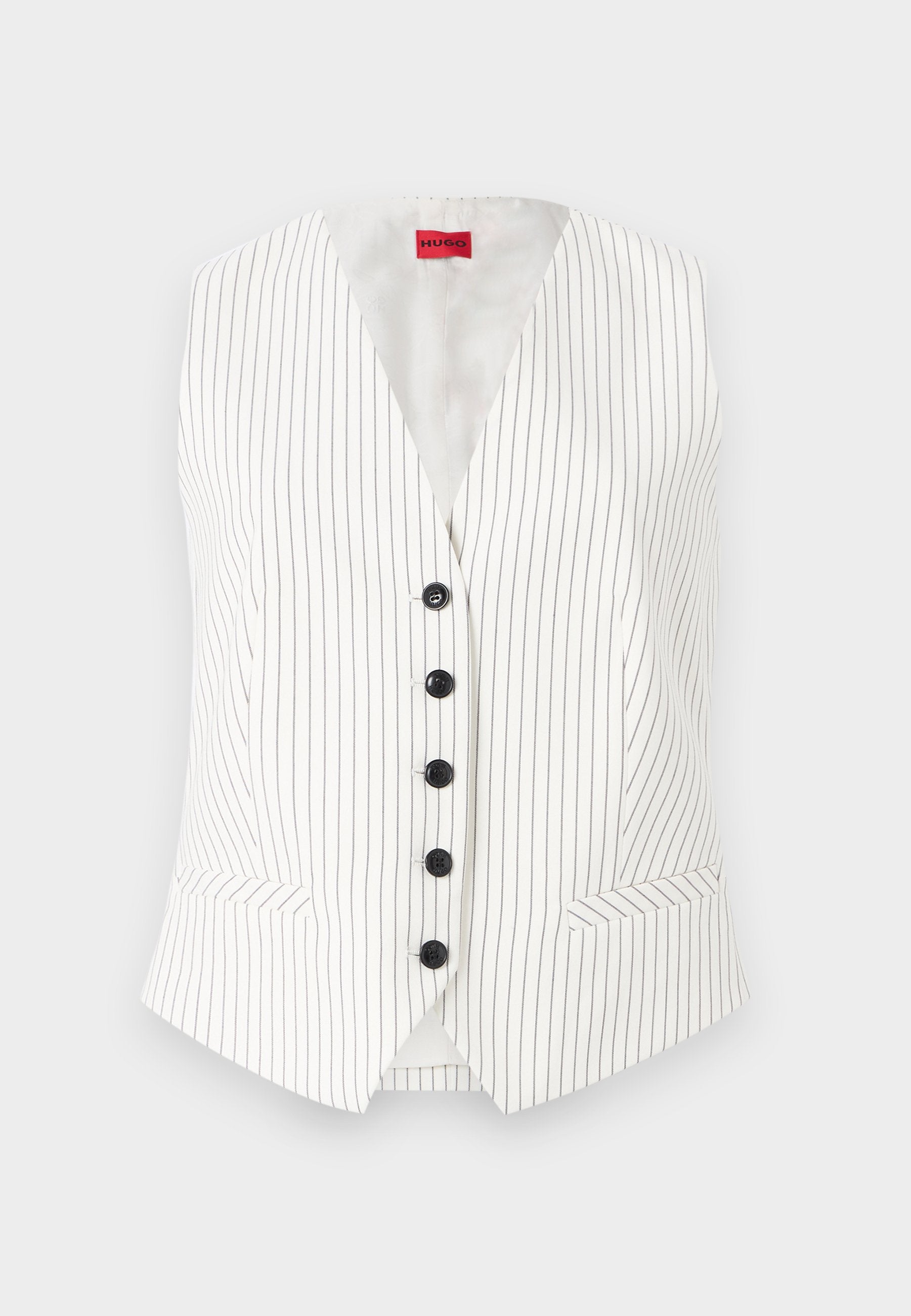 AUMARE - Waistcoat - white