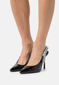 SARABANDE RIBBON SLING - Escarpins - black