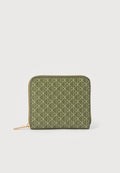 EMBLEM SQUARE ZIP AROUND - Wallet - olivine