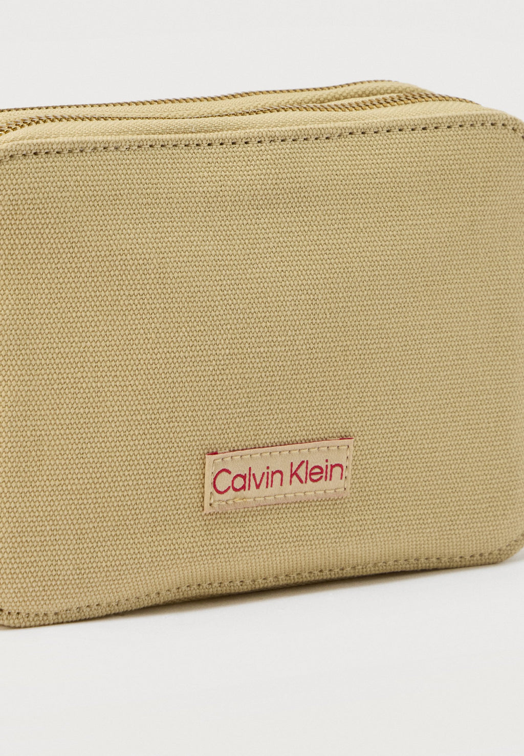 WEBBING STRAP CAMERA BAG - Camera bag - beige