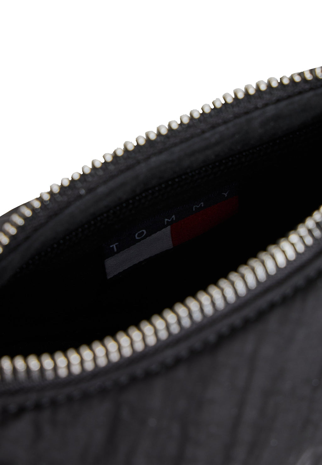 CASUAL CRINKLE TEXTURE SHOULDER BAG - Handbag - black
