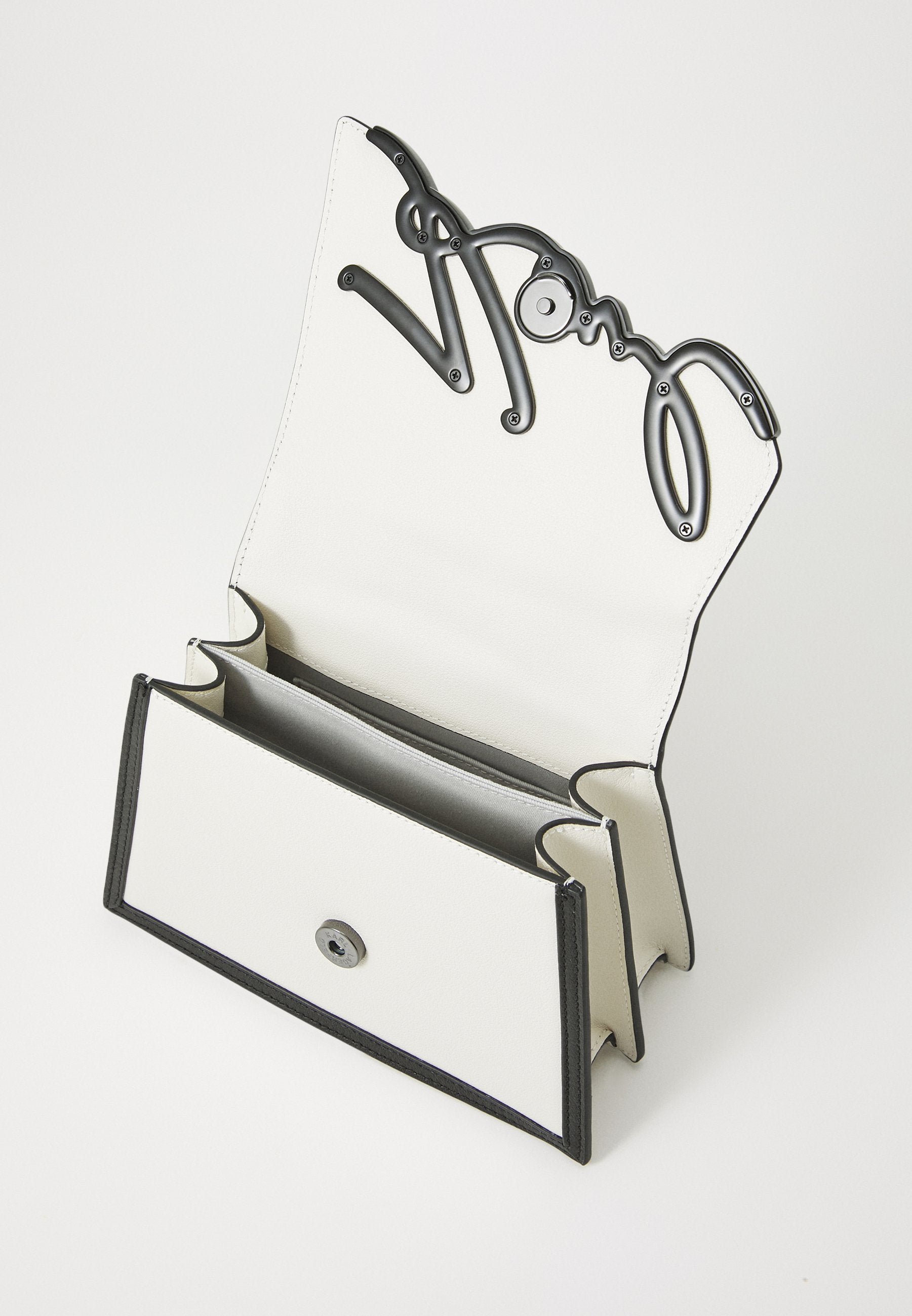 SIGNATURE  - Handbag - white/black