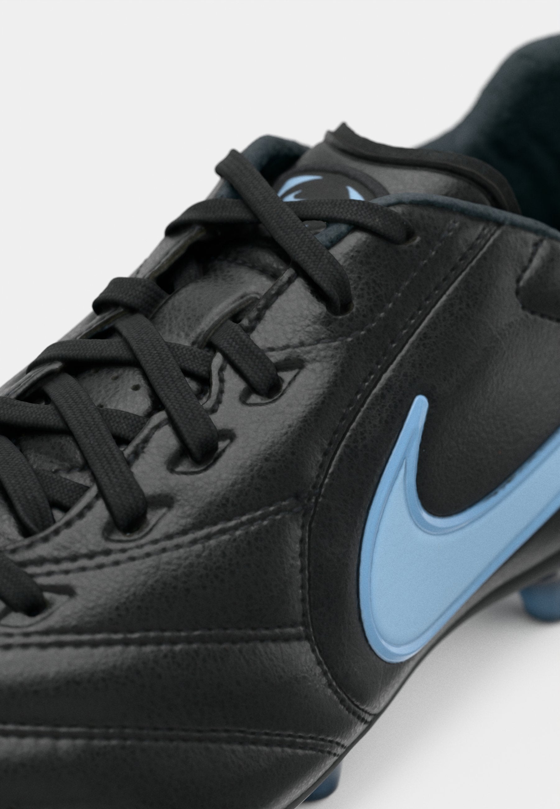 TIEMPO LIGERA PRO AG - Football boots artificial grass - black/obsidian/ice blue