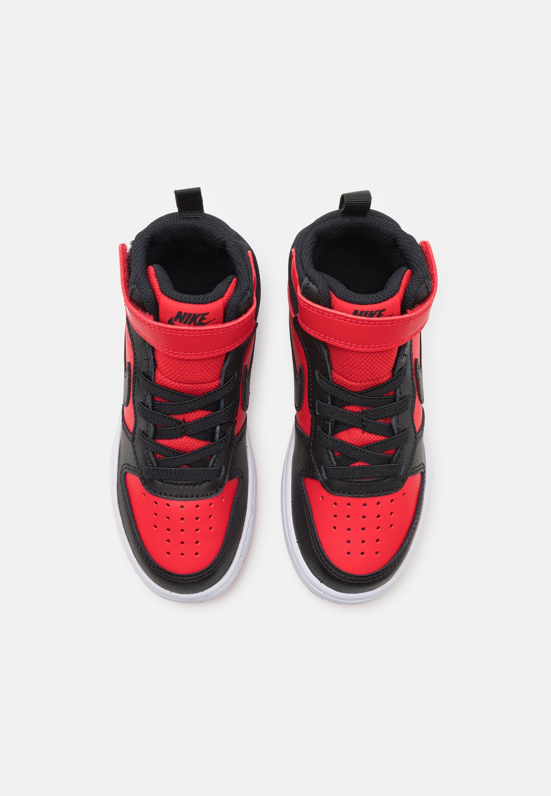 COURT BOROUGH MID 2 UNISEX - Bilekli spor ayakkabı - university red/black/white