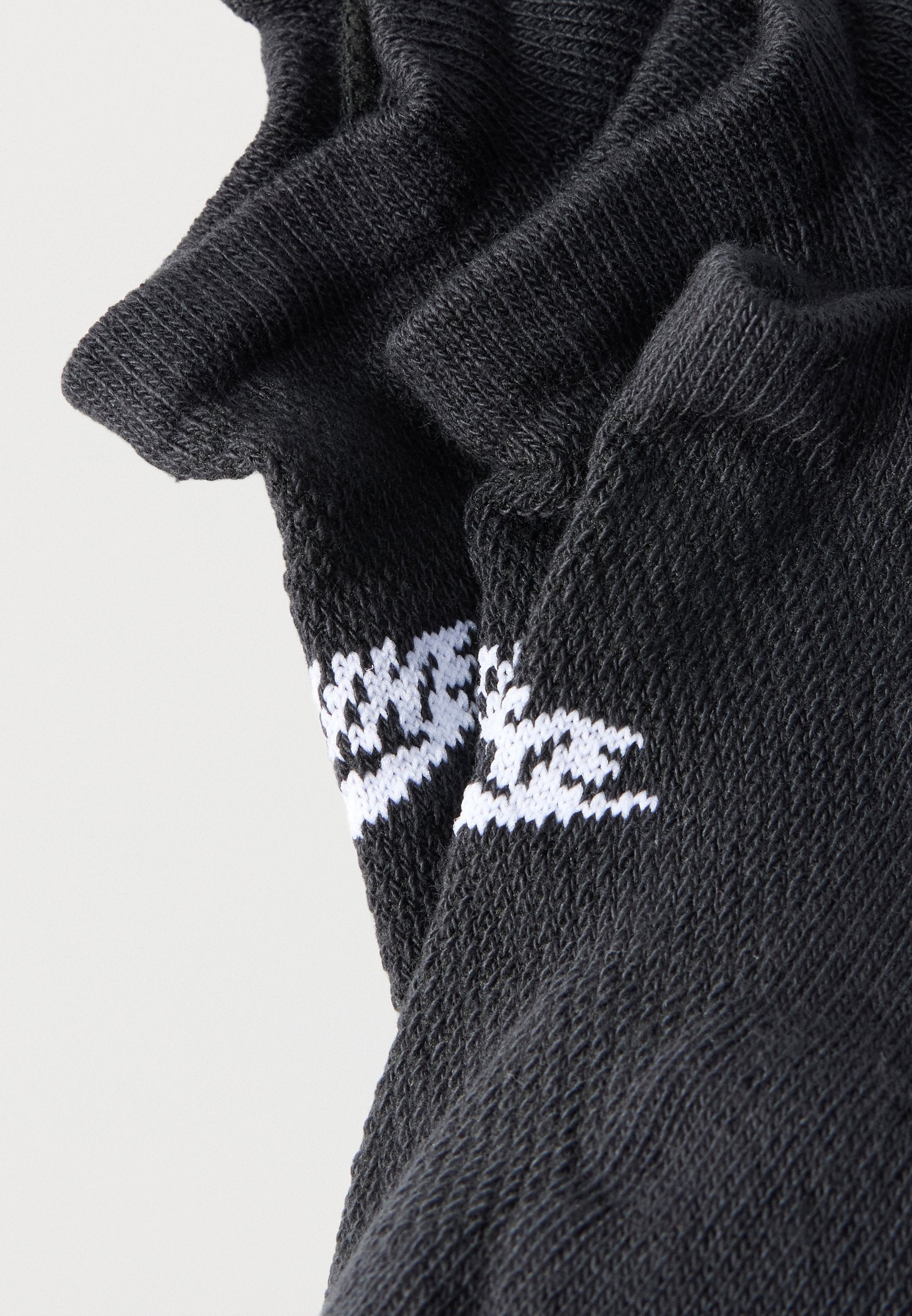 FUTRA UNISEX 3'LÜ PAKET - Sneaker çorabı - siyah