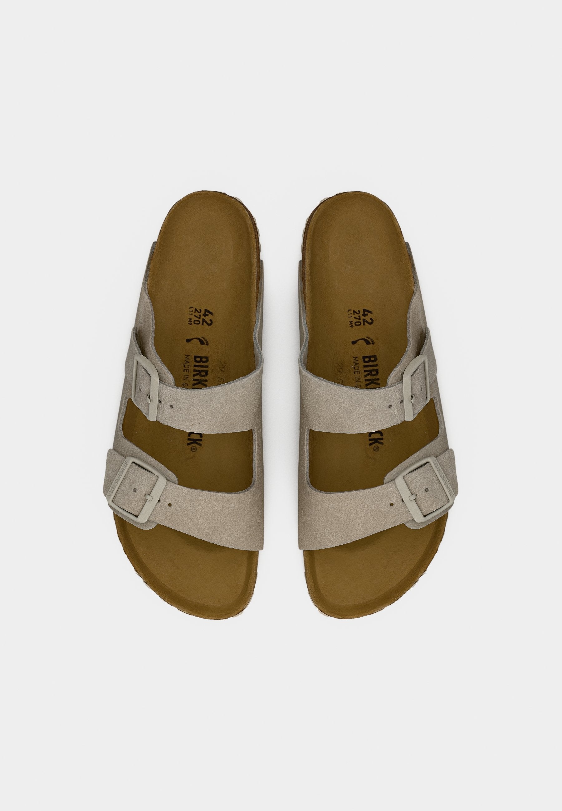 ARIZONA LEVE OYSTERS NARROW UNISEX - Sandals - oyster