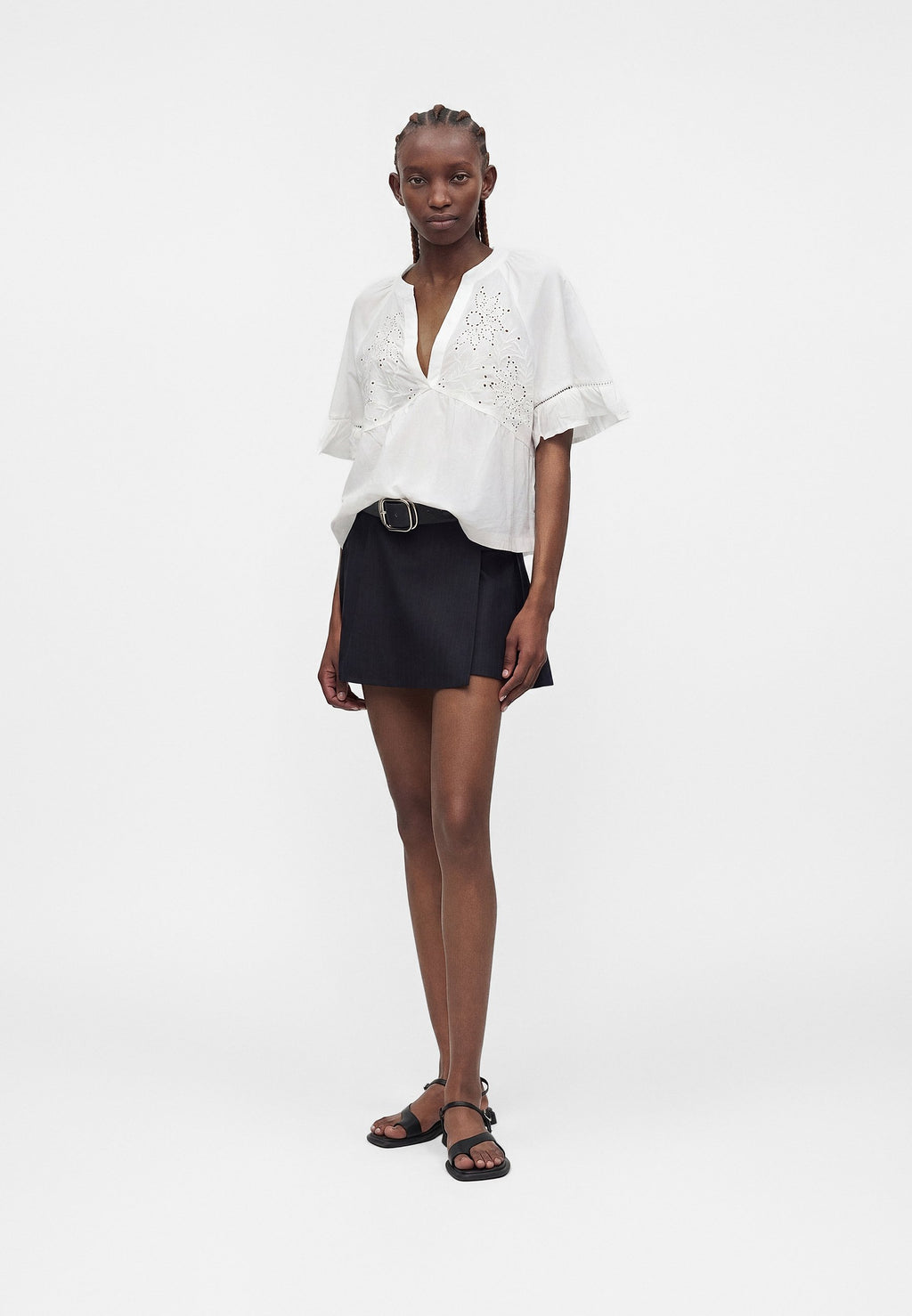 MAY EYELET  - Blouse - fresh white