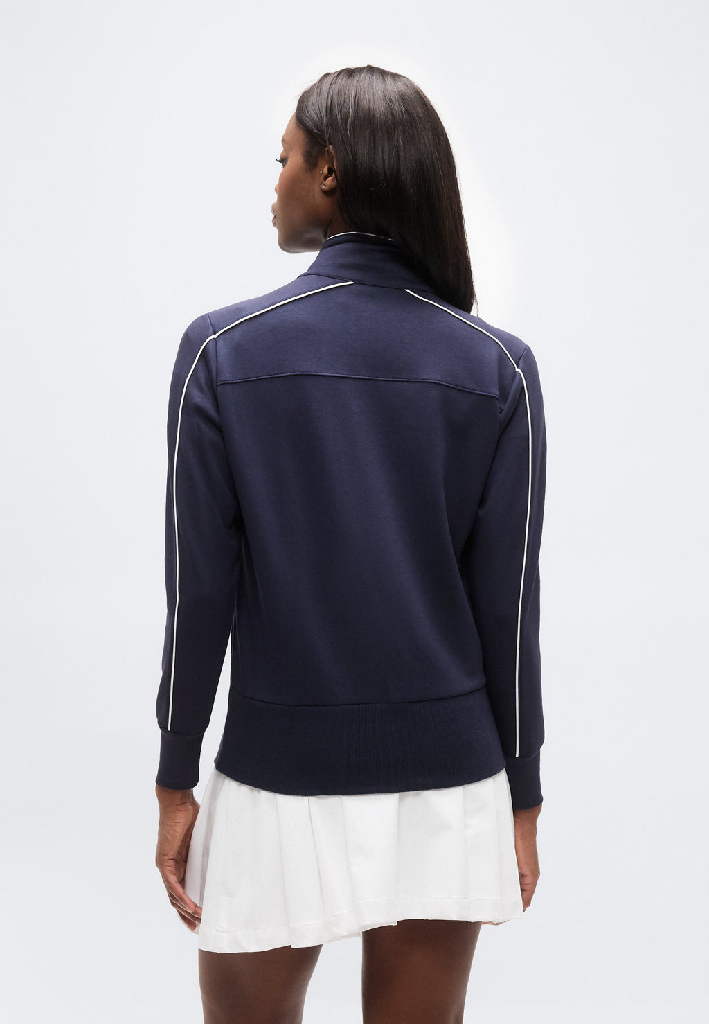 QUINTA QUARTER ZIP  - Long sleeved top - navy