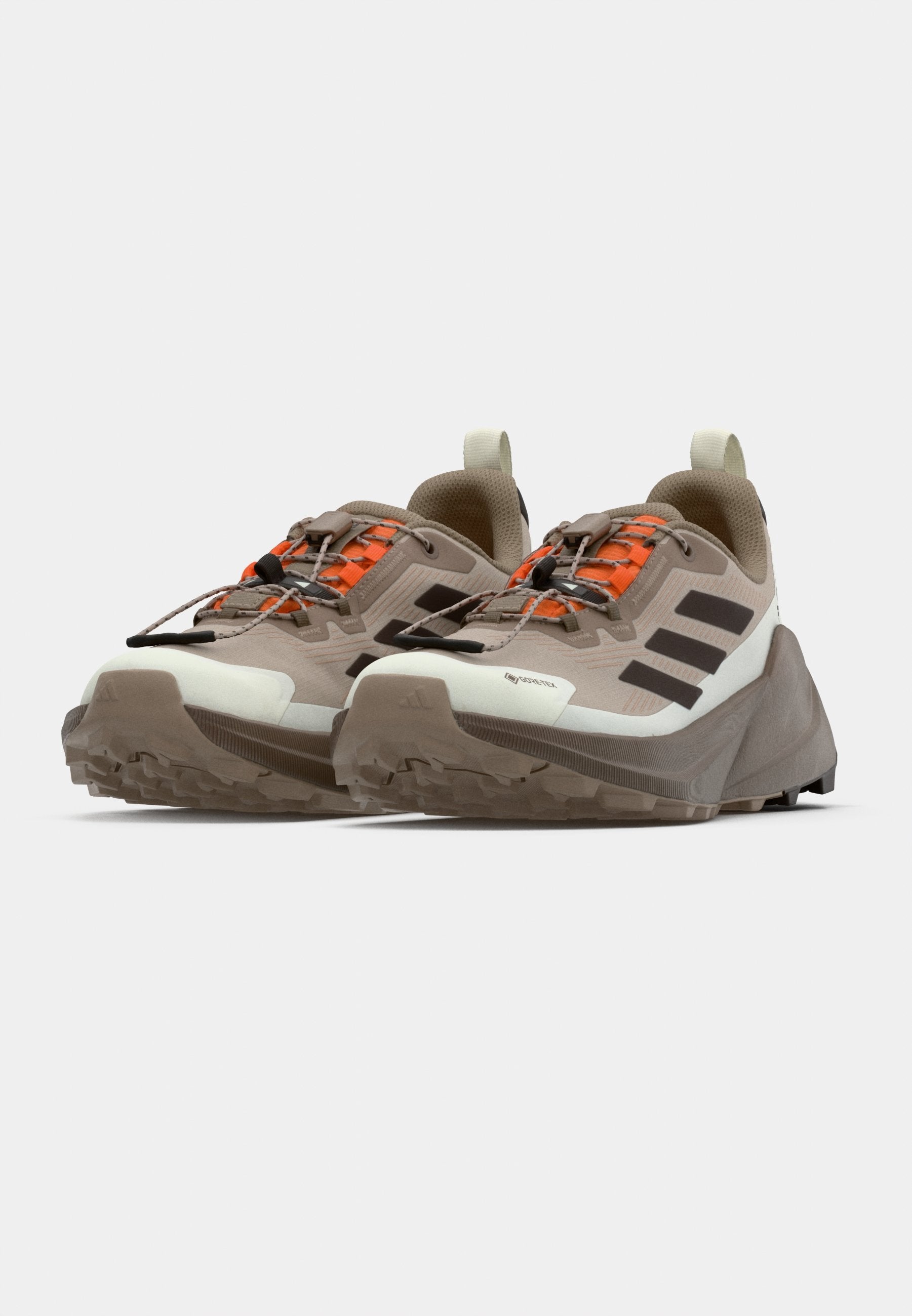 TRAILMAKER 2 GTX SPEED LACE - Hiking shoes - taupe/aurora coffee/off white