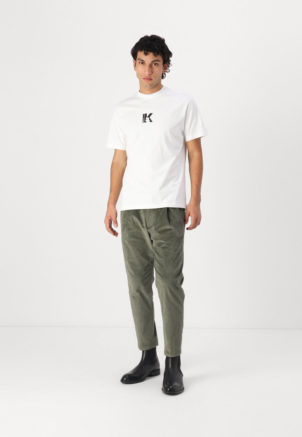 TEE-SHIRT LOGO - T-shirt imprimé - blanc