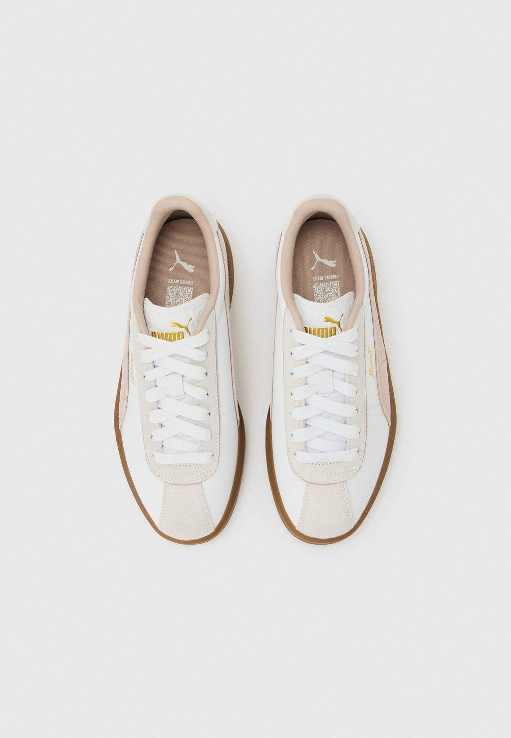 CLUB KLASSIKA - Baskets - blanc/rose latte/couleur or
