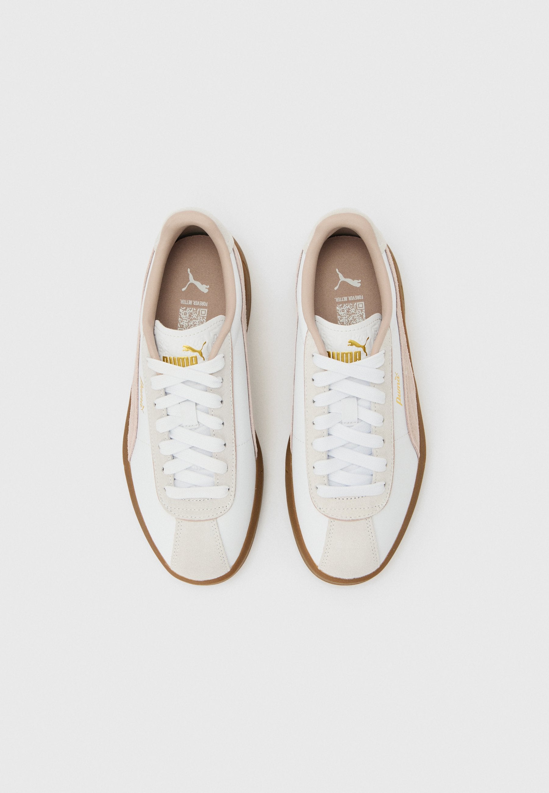 CLUB KLASSIKA - Baskets - blanc/rose latte/couleur or