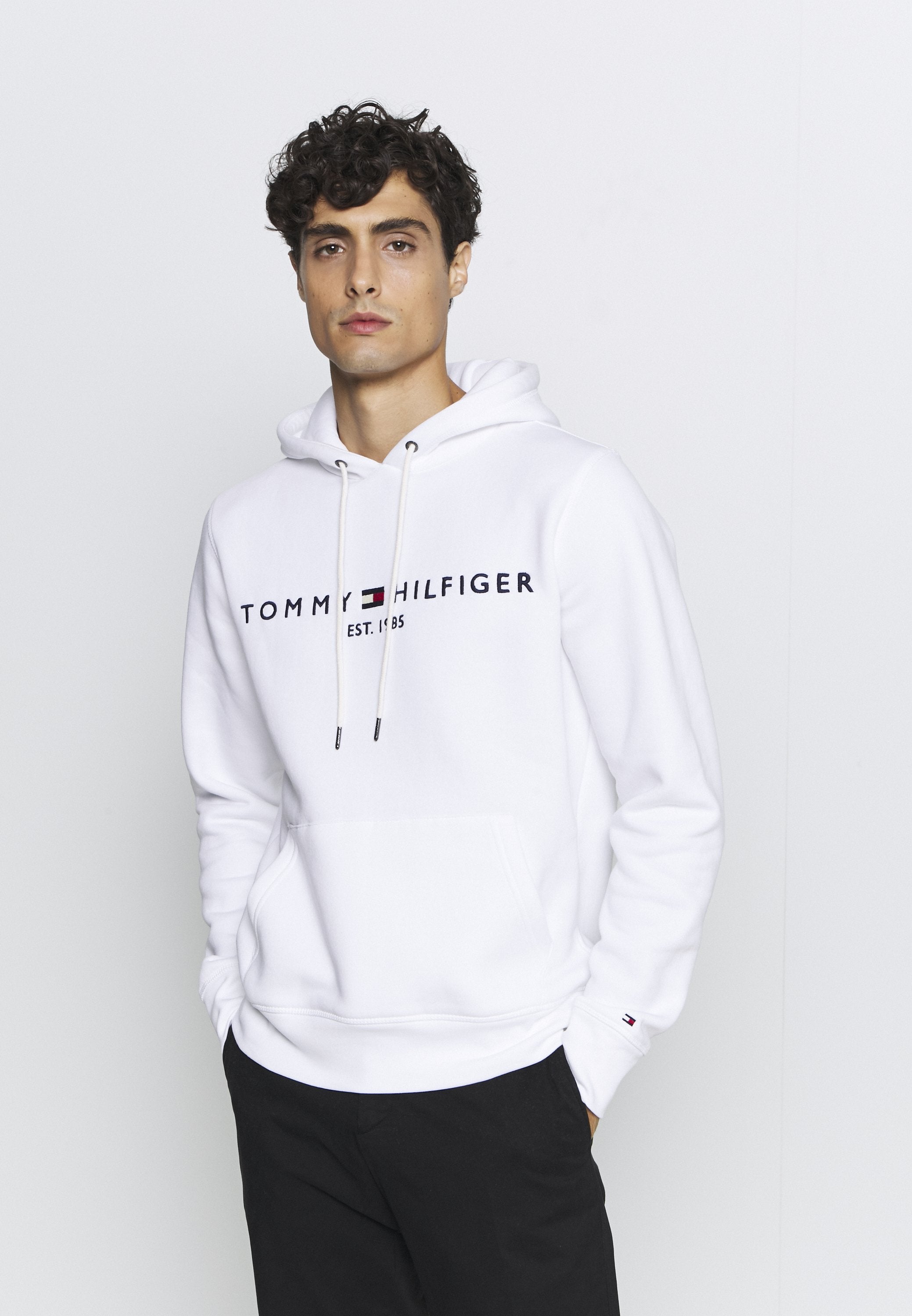 BRAND LOVE UNISEX - Hoodie - white