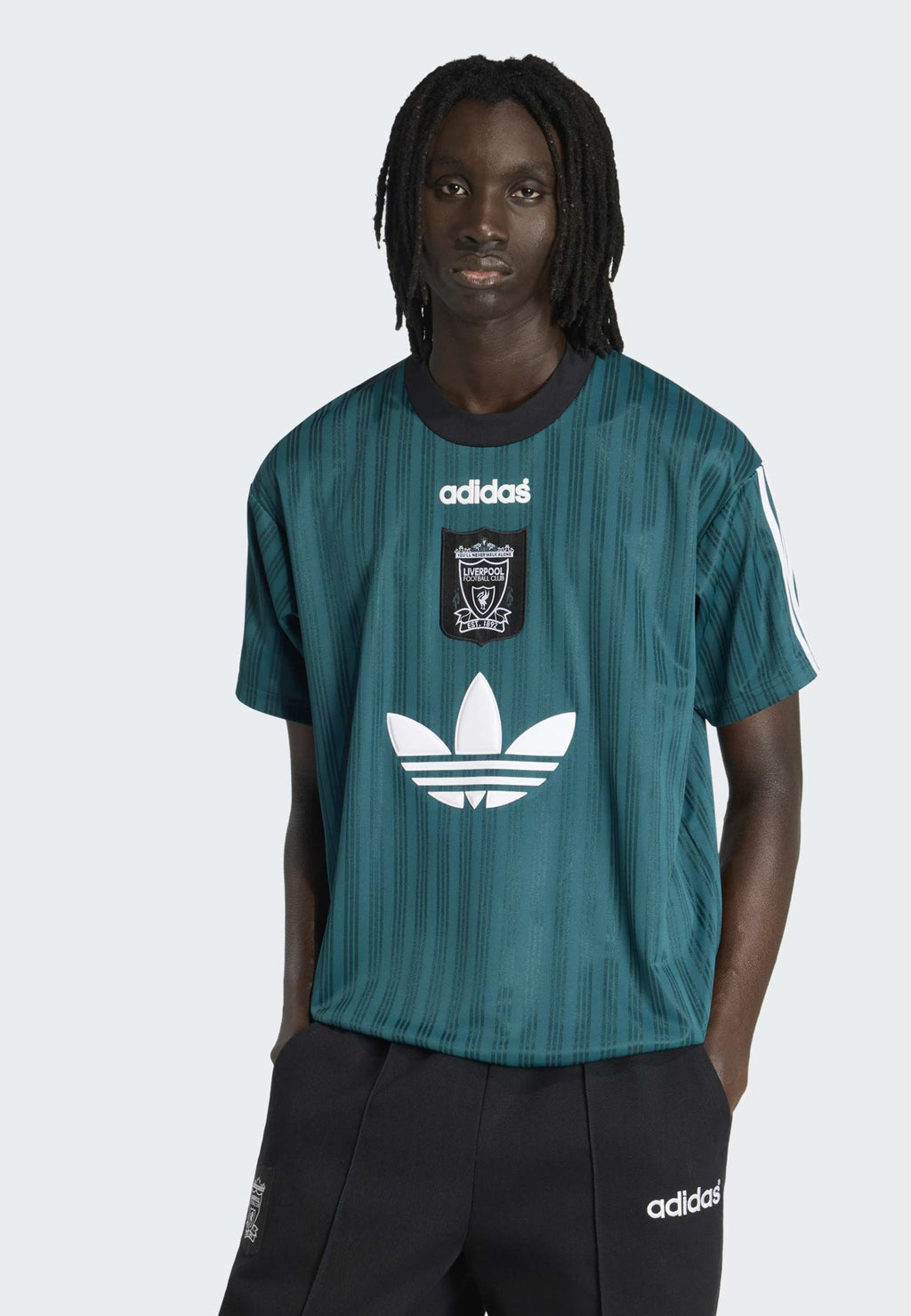 LIVERPOOL FC POLYESTER TEE 95 - Print T-shirt - rich green