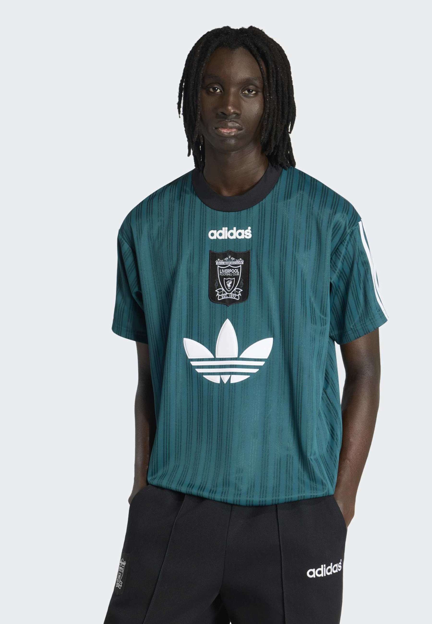 LIVERPOOL FC POLYESTER TEE 95 - Print T-shirt - rich green