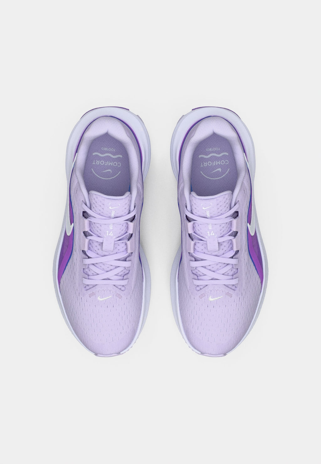 DOWNSHIFTER - Chaussures de running sur route - violet mist/white/sapphire/bright violet