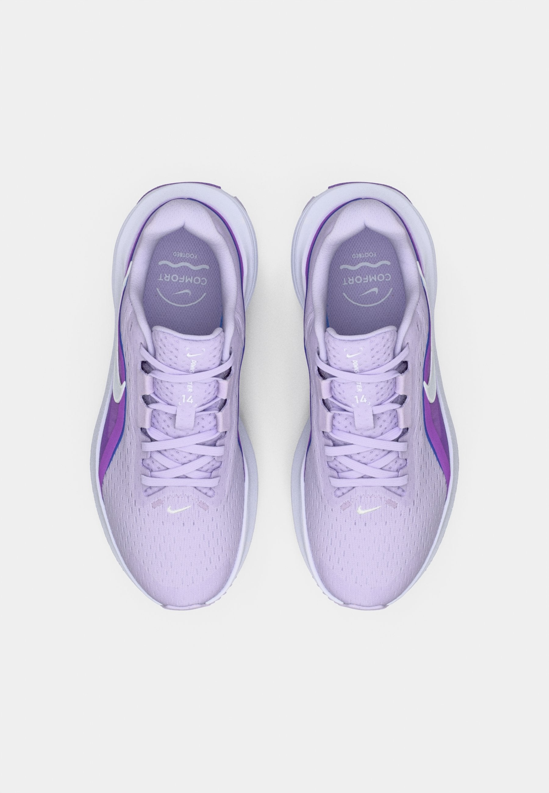 DOWNSHIFTER - Chaussures de running sur route - violet mist/white/sapphire/bright violet