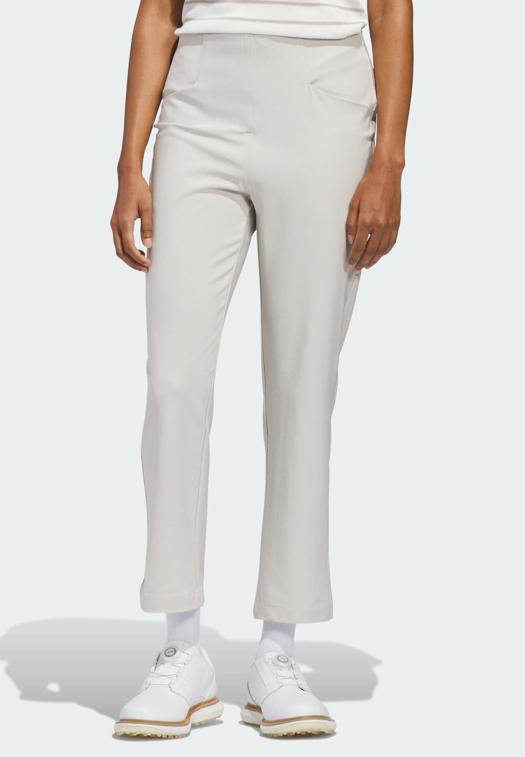 ANKLE PANTS - Trousers - beige