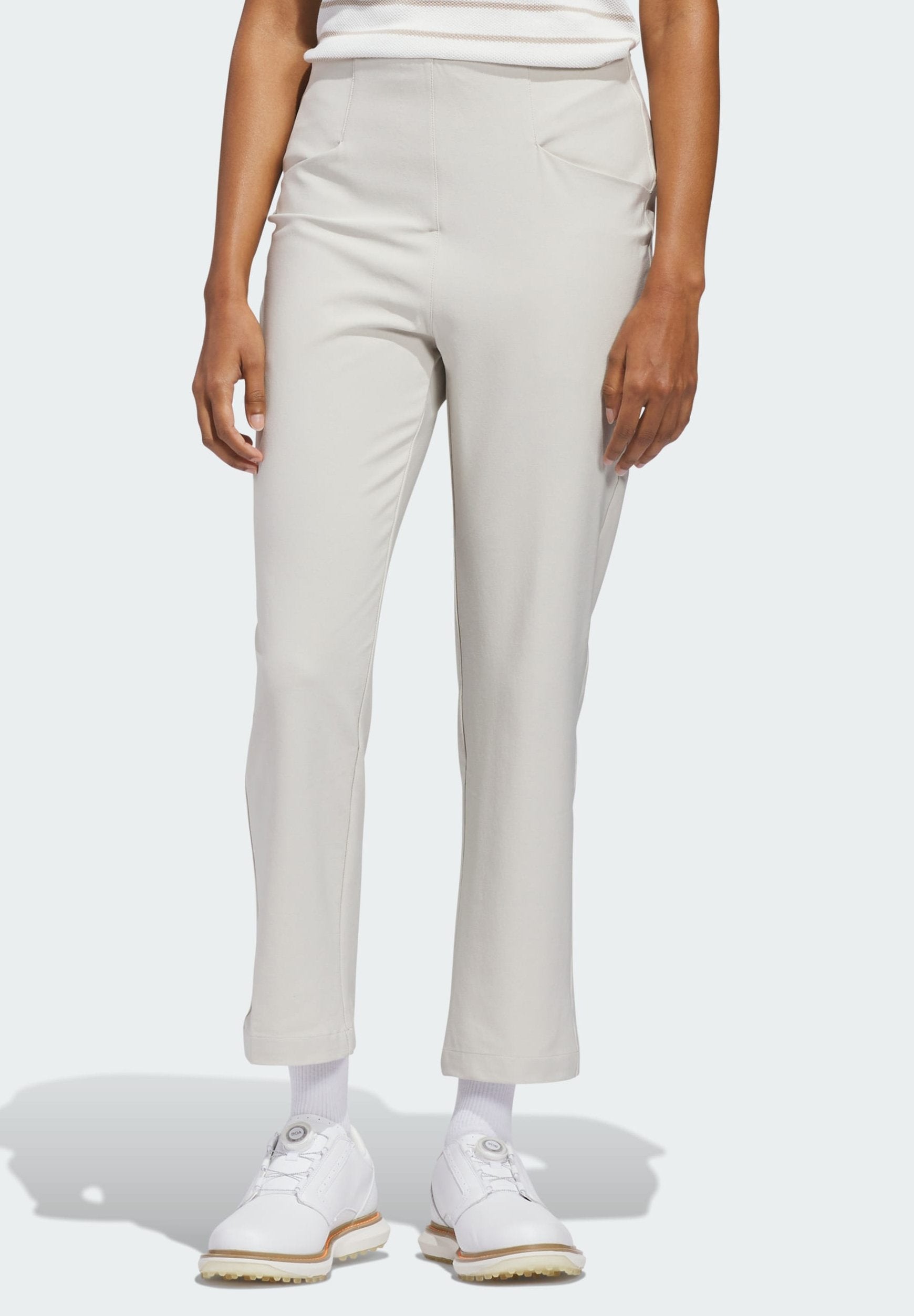 ANKLE PANTS - Trousers - beige