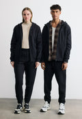 TOMMY FLAG TRACK TOP AND JOGGERS - Tracksuit - black