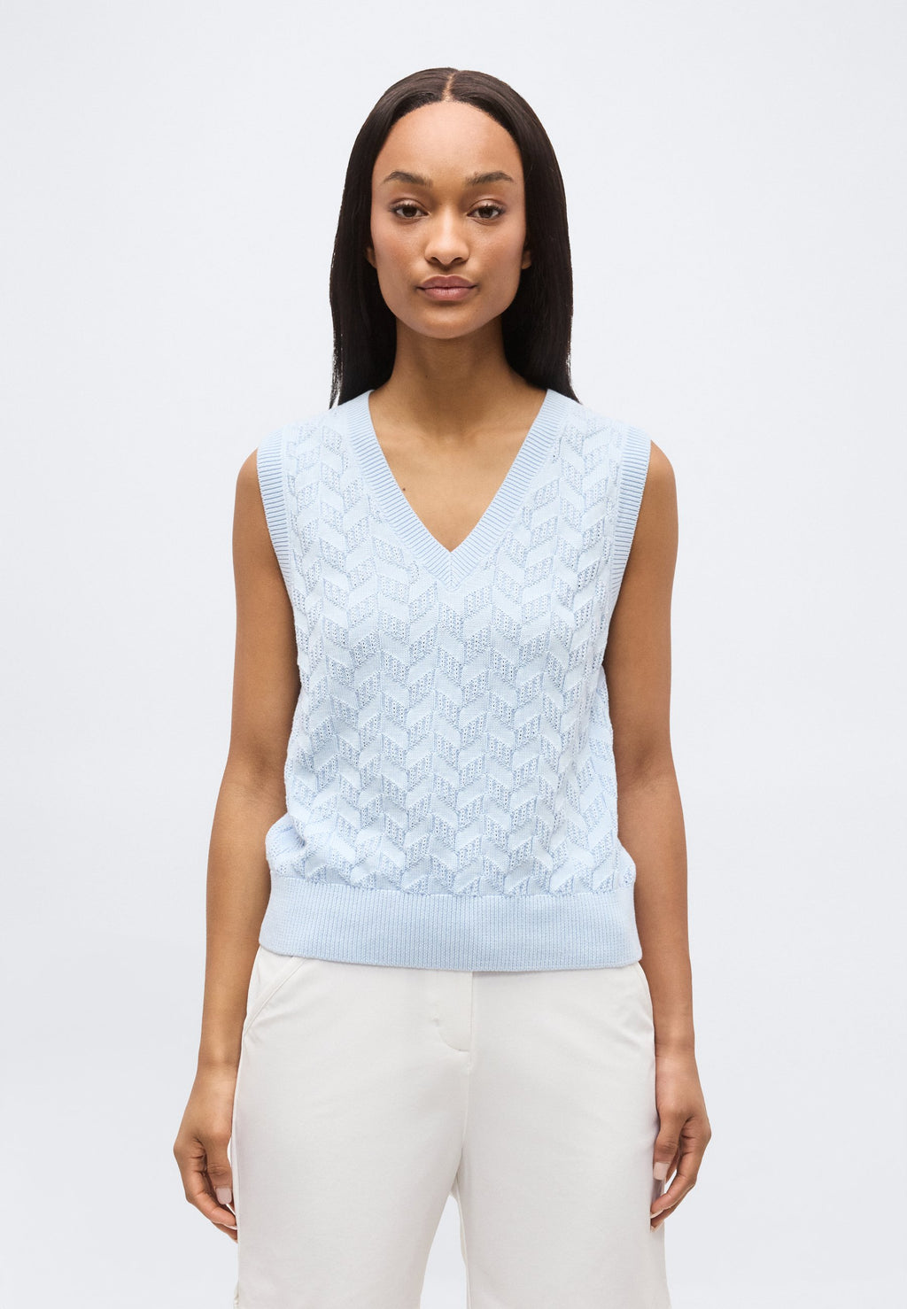 ULTIMATE365 TOUR VEST - Jumper - light blue