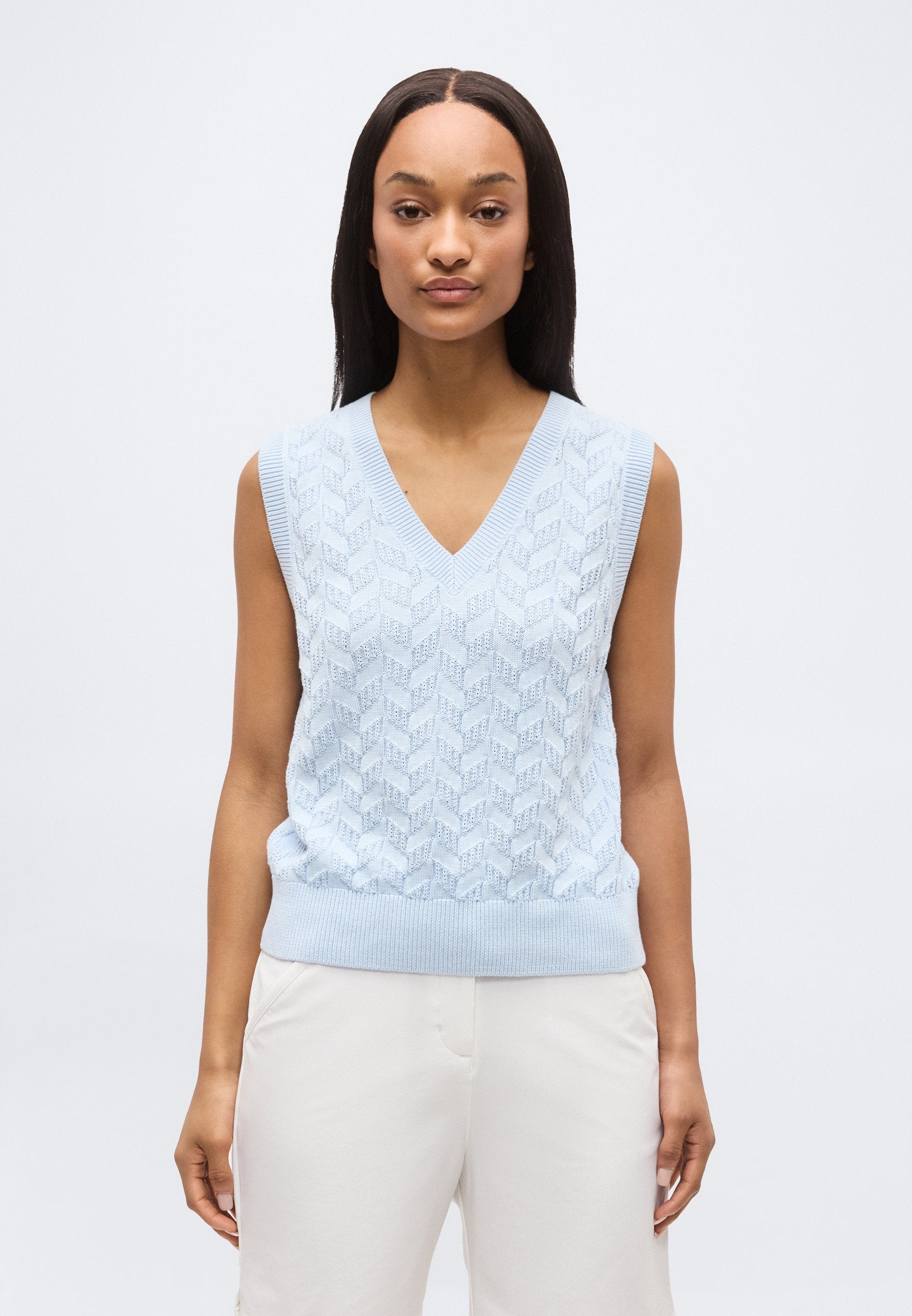 ULTIMATE365 TOUR VEST - Jumper - light blue