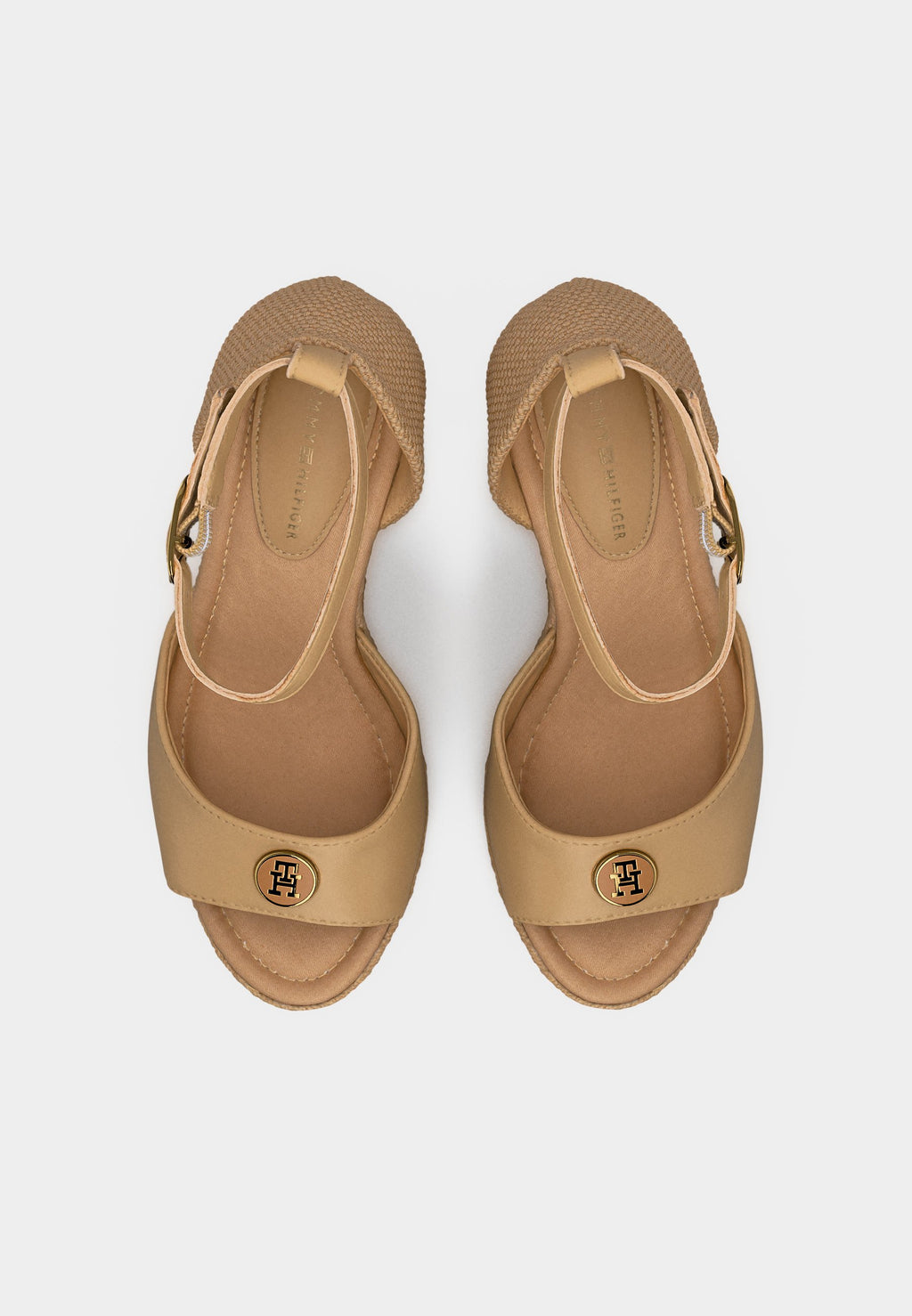 PLATE WEDGE - Platform sandals - desert