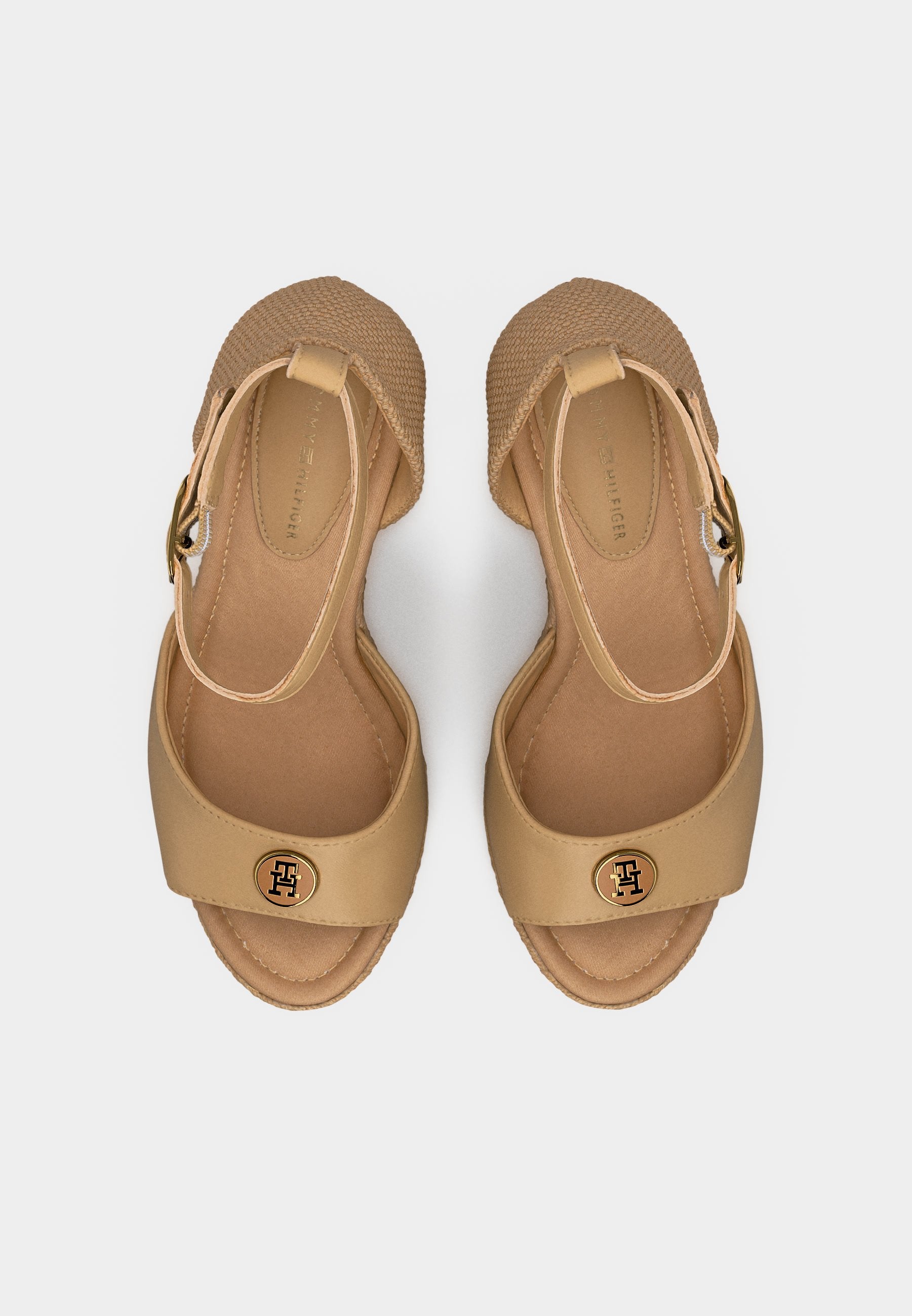 PLATE WEDGE - Platform sandals - desert