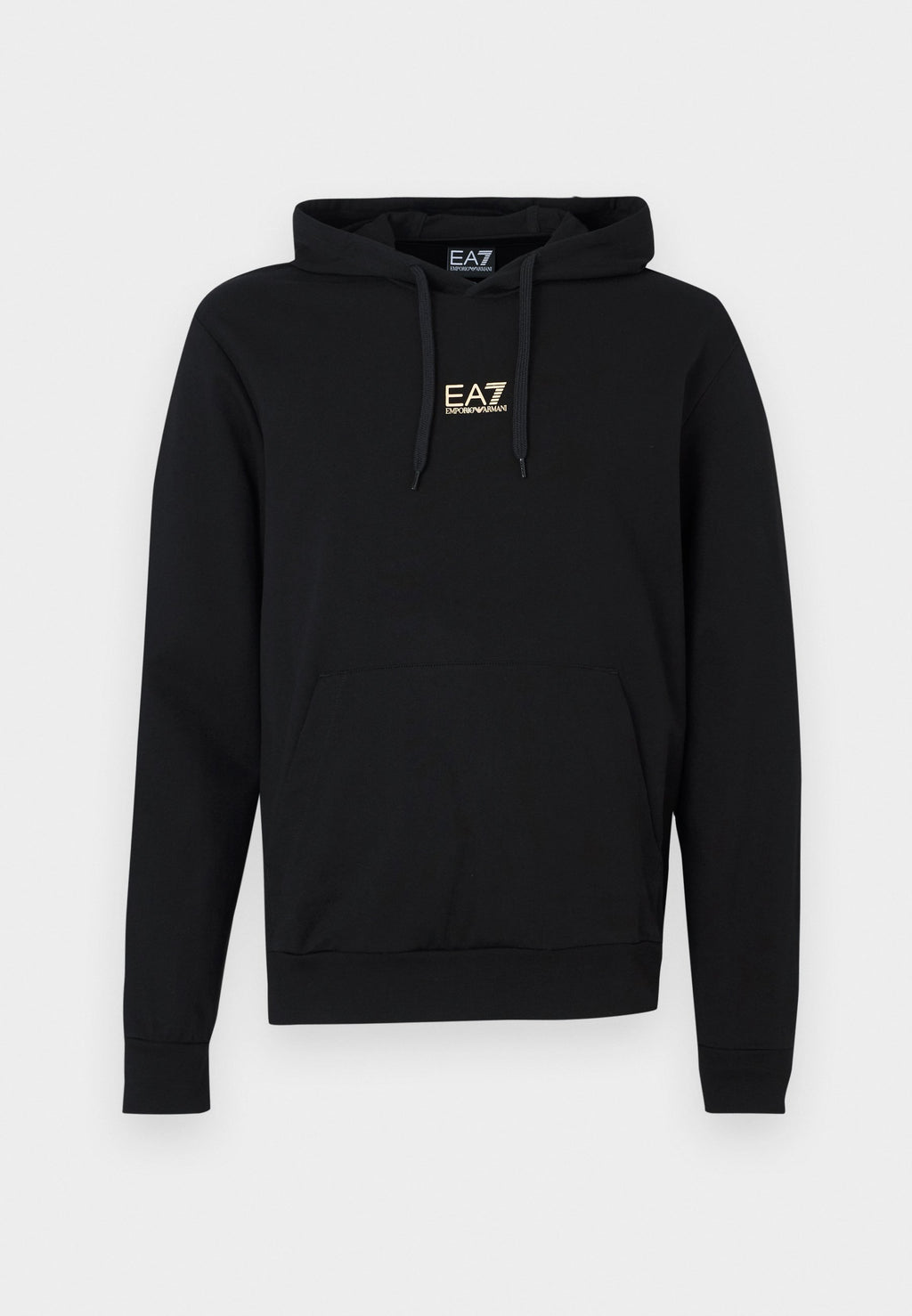 TRAIN CORE HOODIE UNISEX - Hoodie - black/gold-coloured