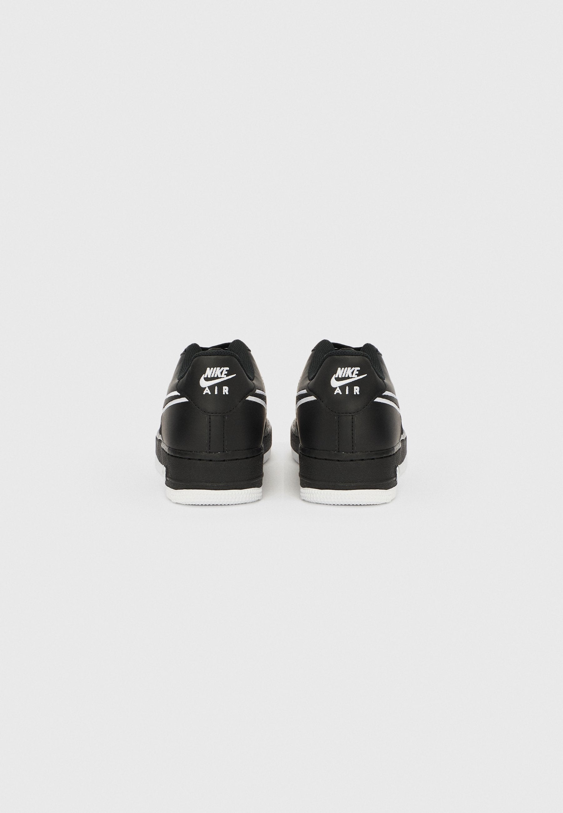 AIR FORCE 1 UNISEXE - Baskets - noir/blanc/argenté