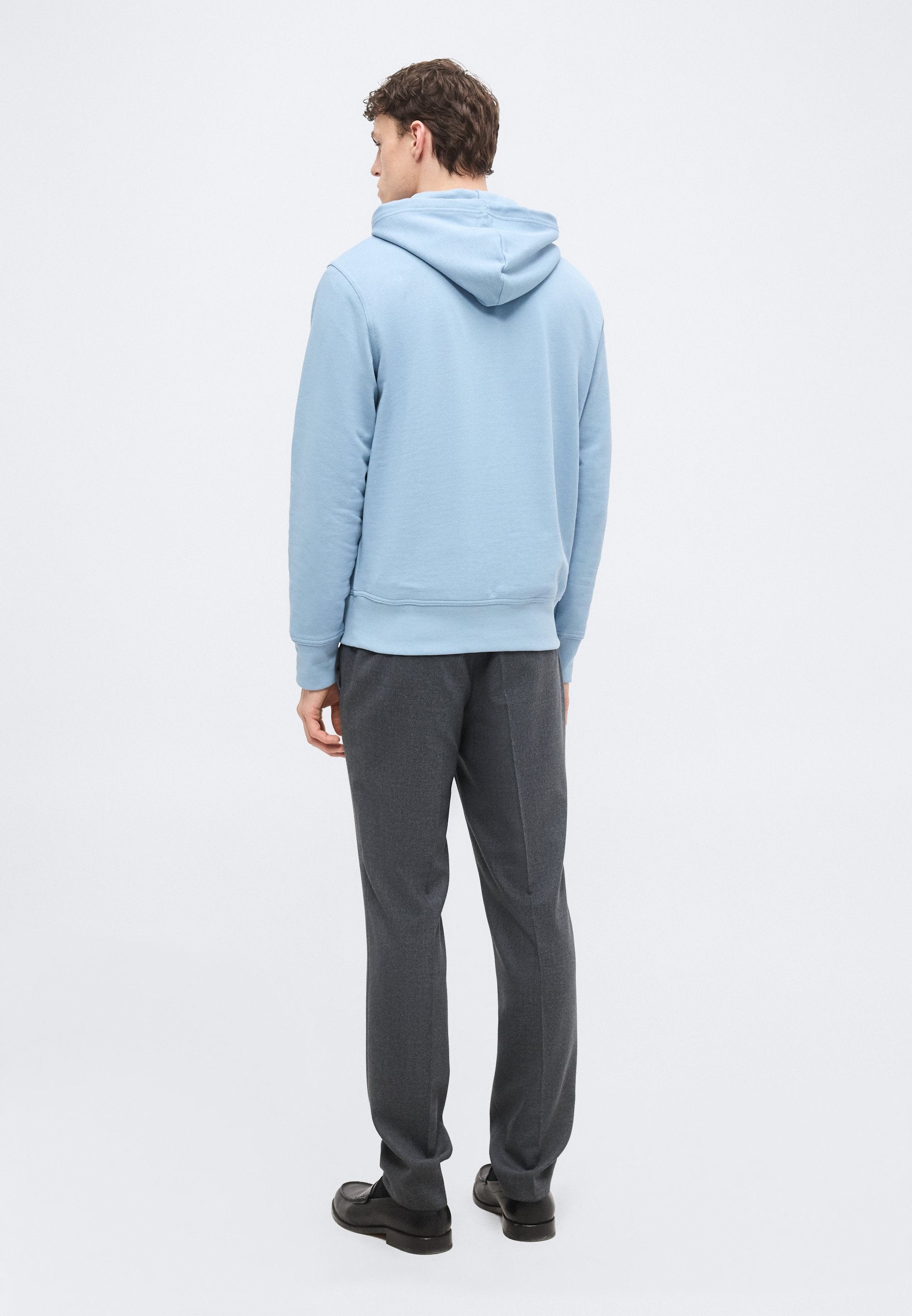 WEBASIC HOOD - Hoodie - light pastel blue