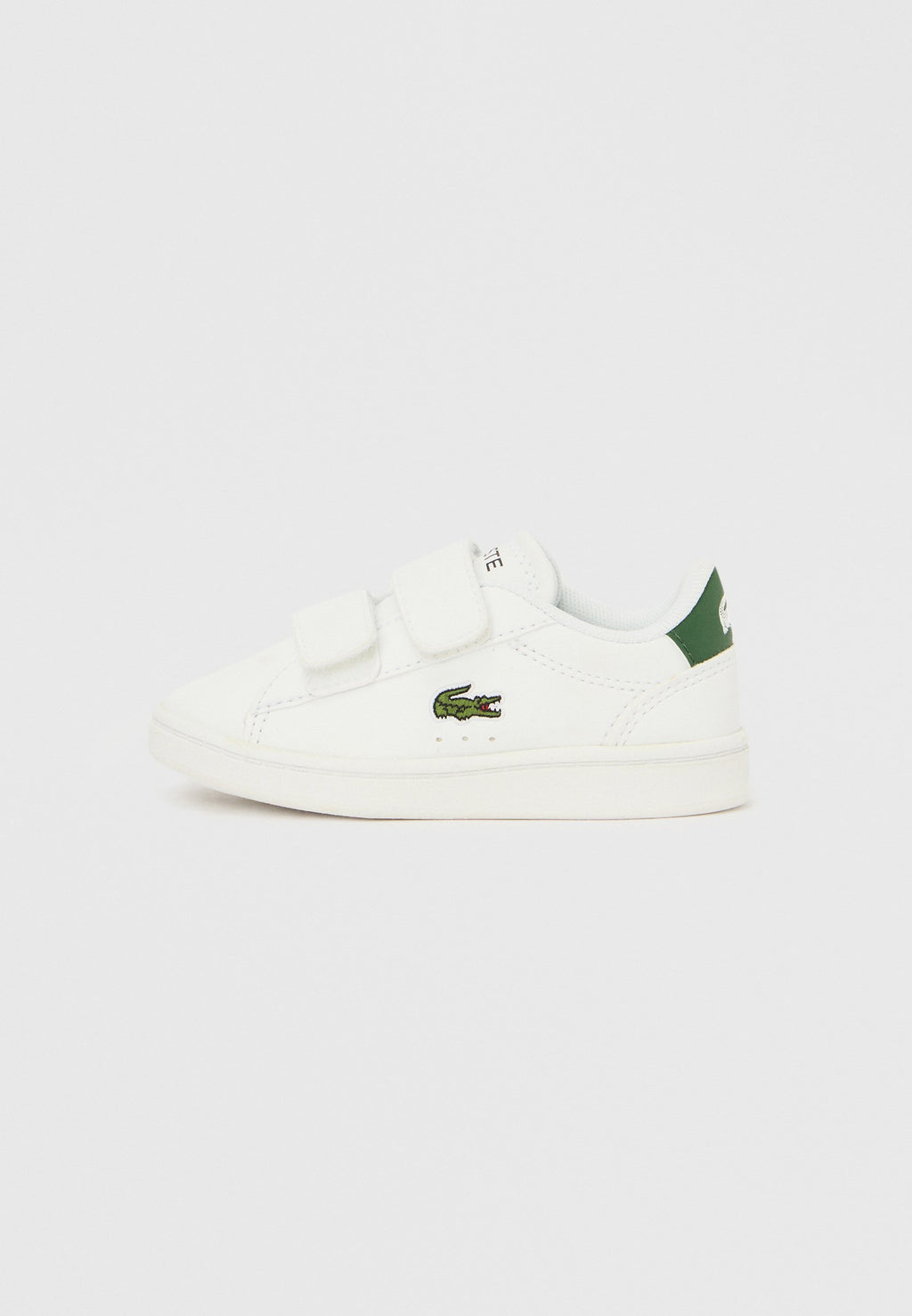 CARNABY - Touch-strap shoes - white/dark green