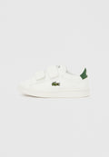 CARNABY - Touch-strap shoes - white/dark green