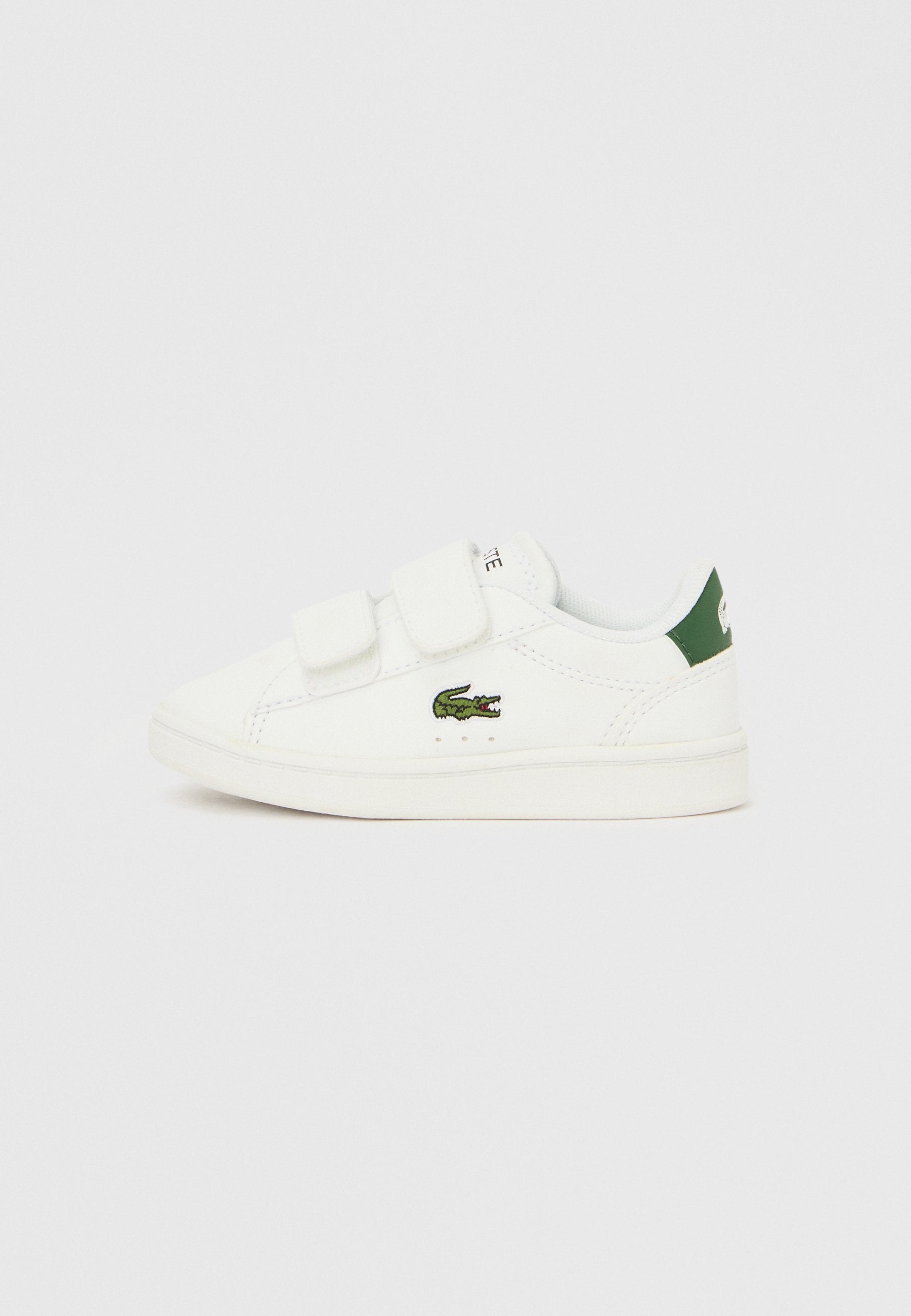 CARNABY - Touch-strap shoes - white/dark green