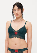 TRIANGLE - Triangle bra - dark green