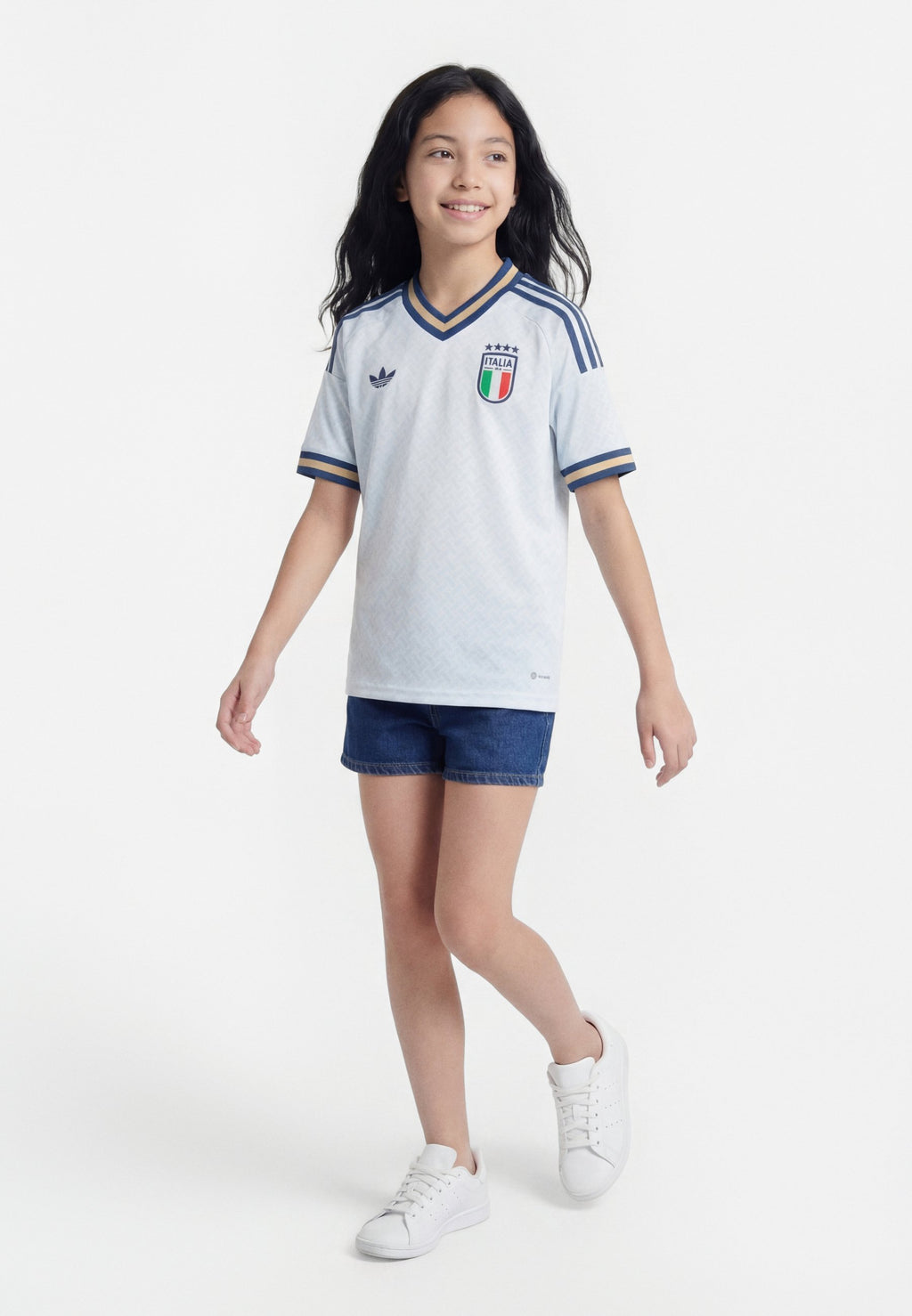 ITALY FICG AWAY JERSEY - Football jersey - aero blue