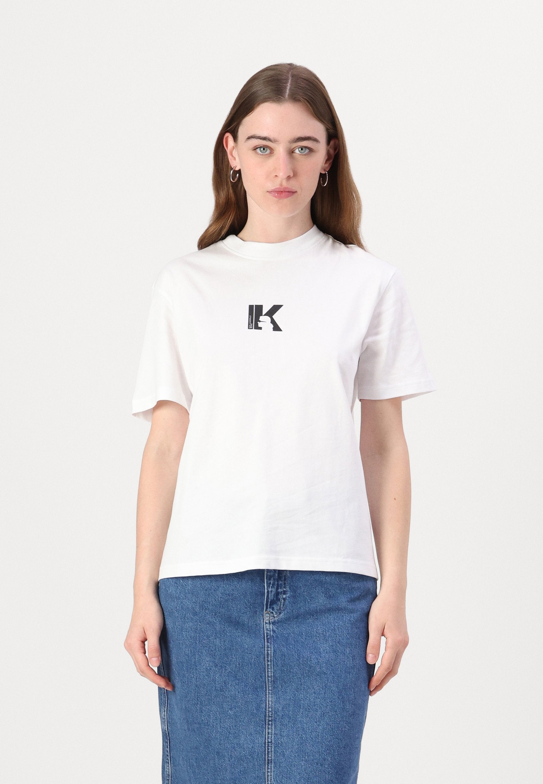 LOGO TEE - Basic T-shirt - white