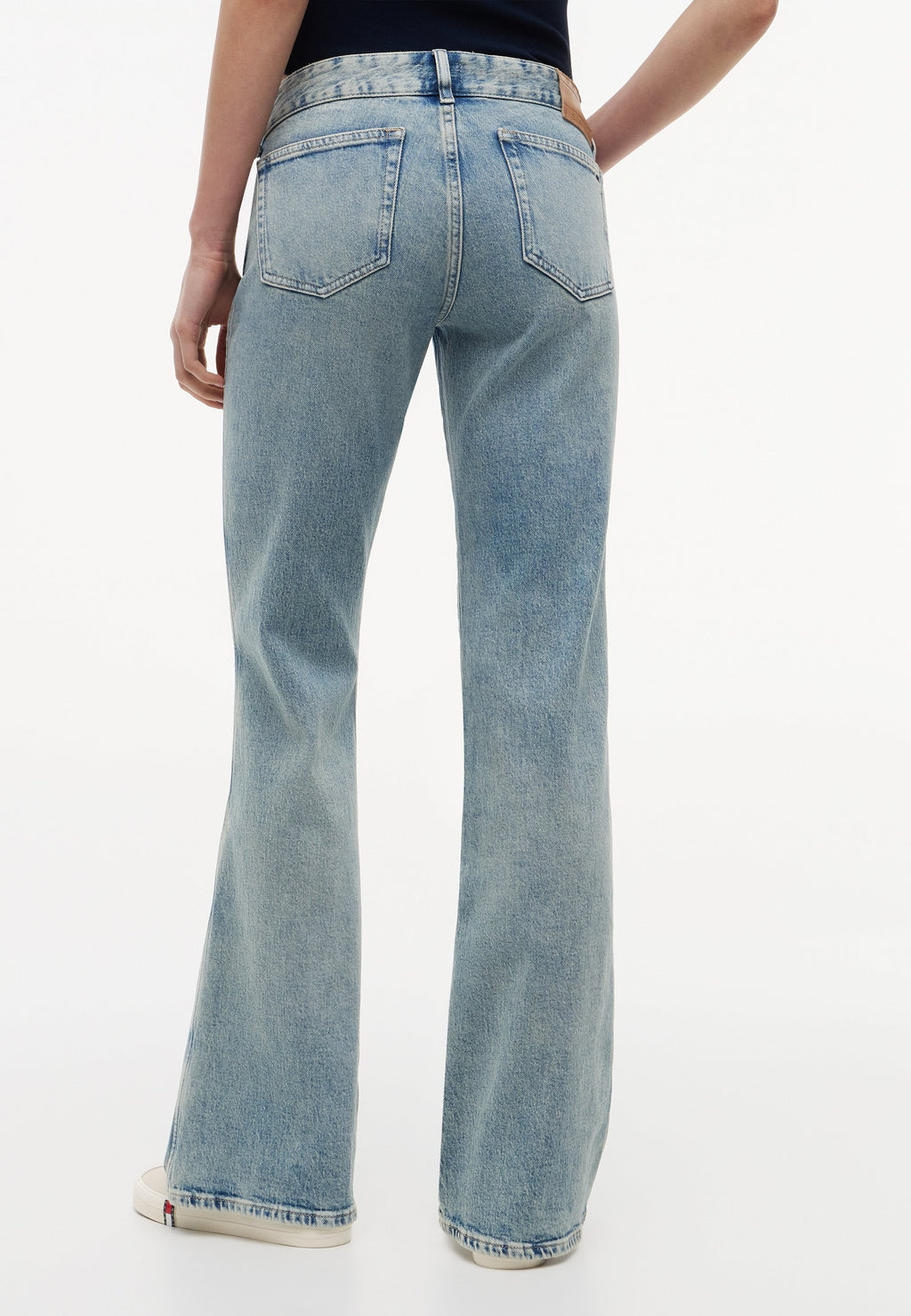 BOOTCUT - Relaxed fit jeans - denim light