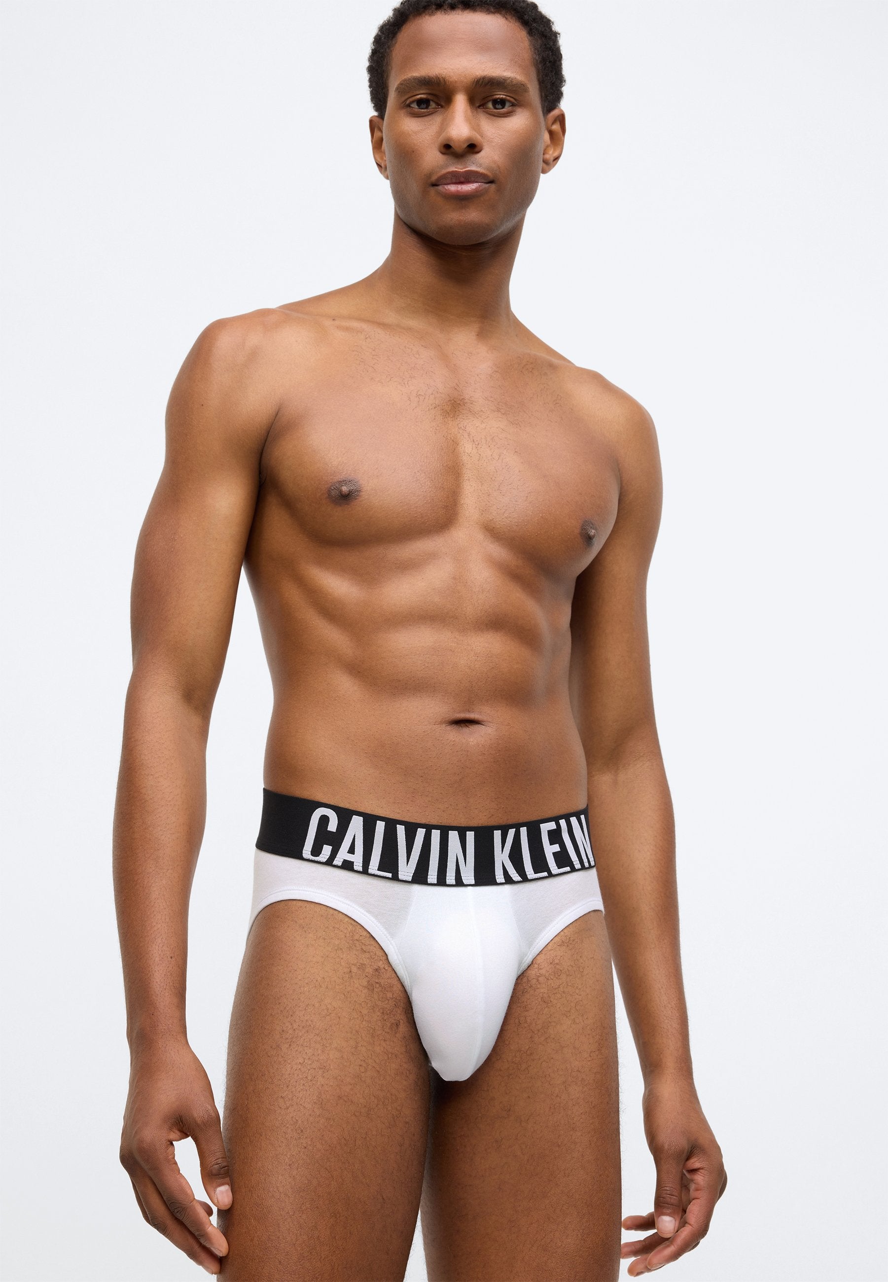 حزمة 3 من سروال داخلي HIP BRIEF INTENSE POWER COTTON - سروال داخلي - اضطراب/أبيض/بلوسوم إيريس