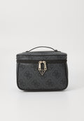 BERTA TOILETRY TRAIN CASE - Wash bag - coal