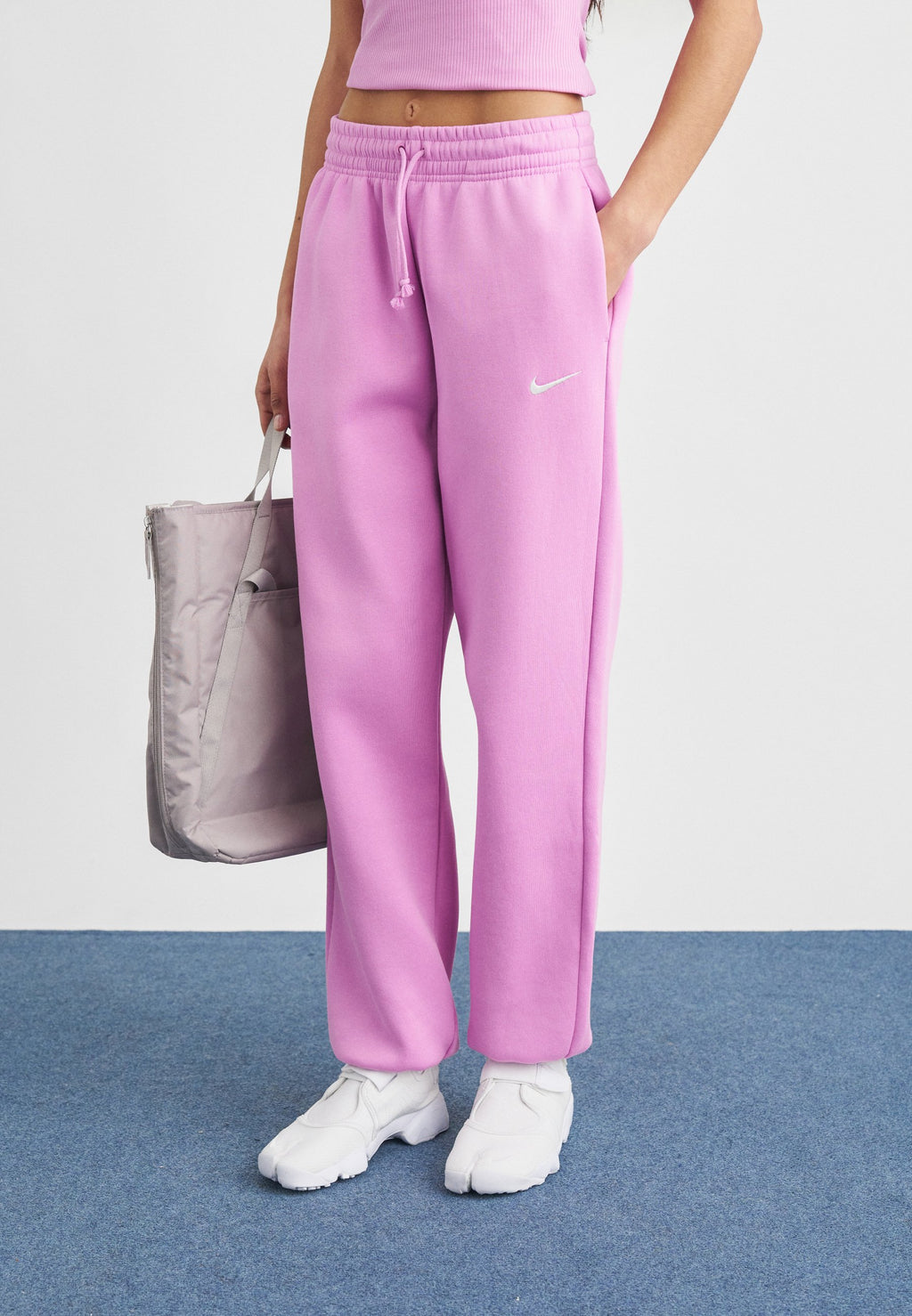 PANT  - Tracksuit bottoms - magenta/sail