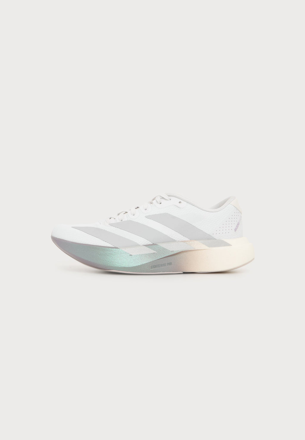 Walking shoes - crystal white/grey two/matt purple met