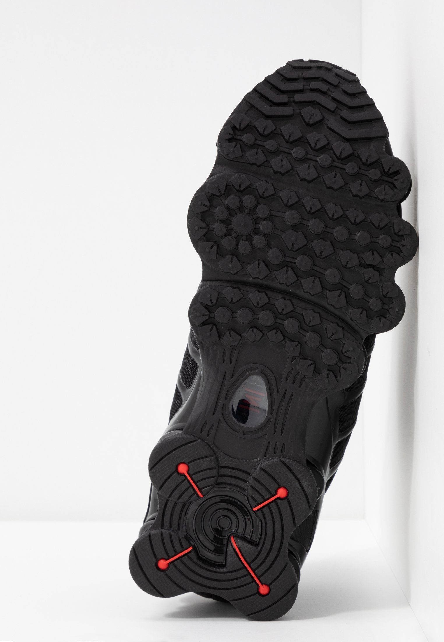 SHOX TL - Antrenman Ayakkabısı - siyah/siyah metalik hematit/max turuncu