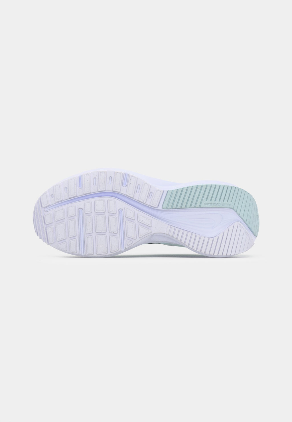 DOWNSHIFTER 14 - Road running shoes - white/black/glacier blue/green strike/anthracite