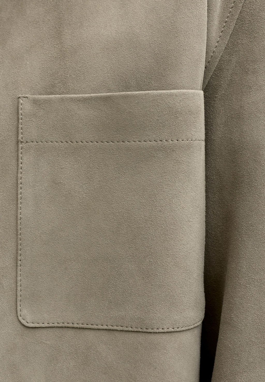 Suede Suede - Leather jacket - smokey olive