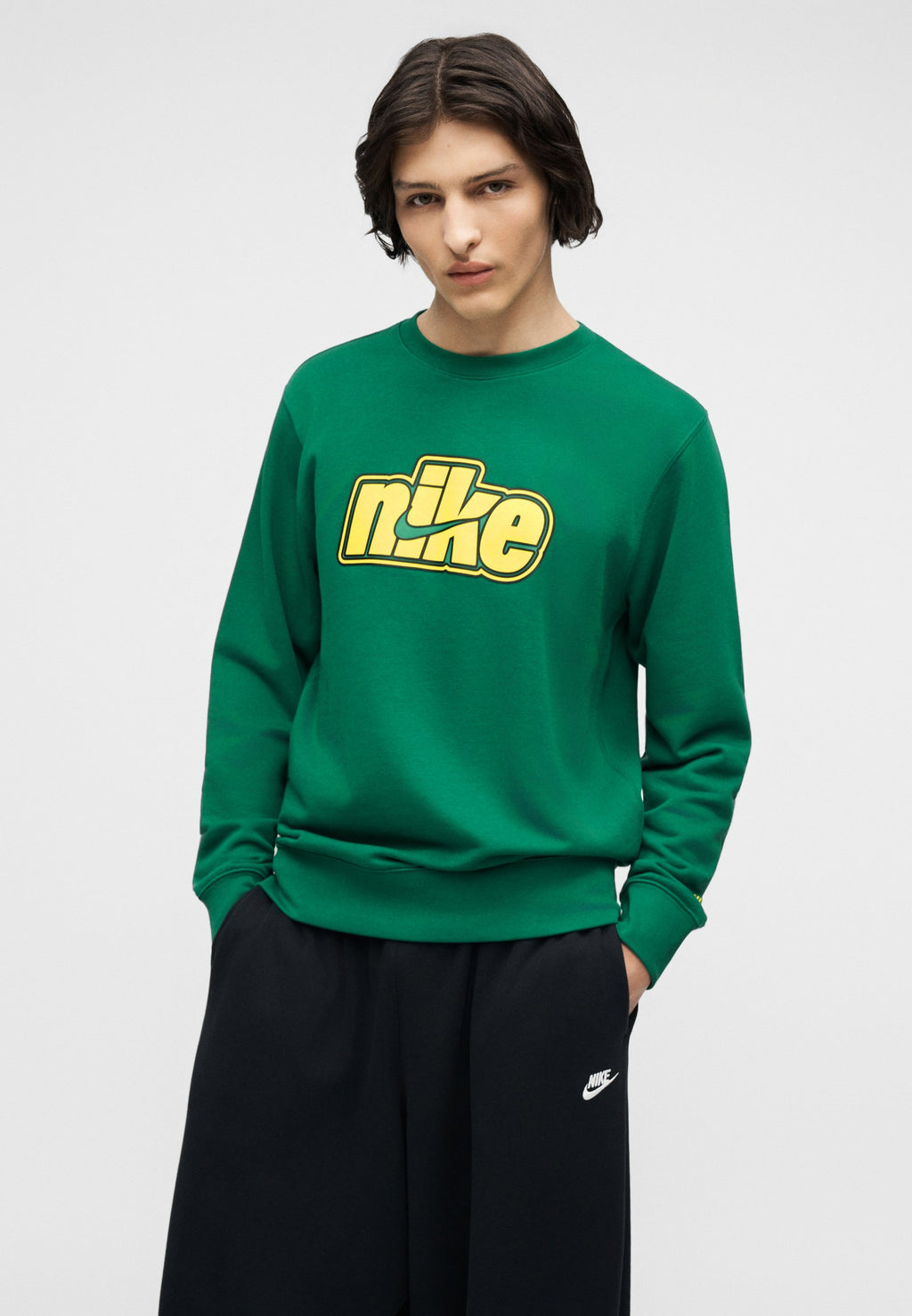 CREW UNISEX - Sweatshirt - malachite/lightening