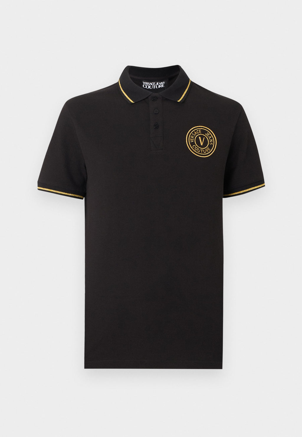 EMBLEM - Polo shirt - black/gold-coloured