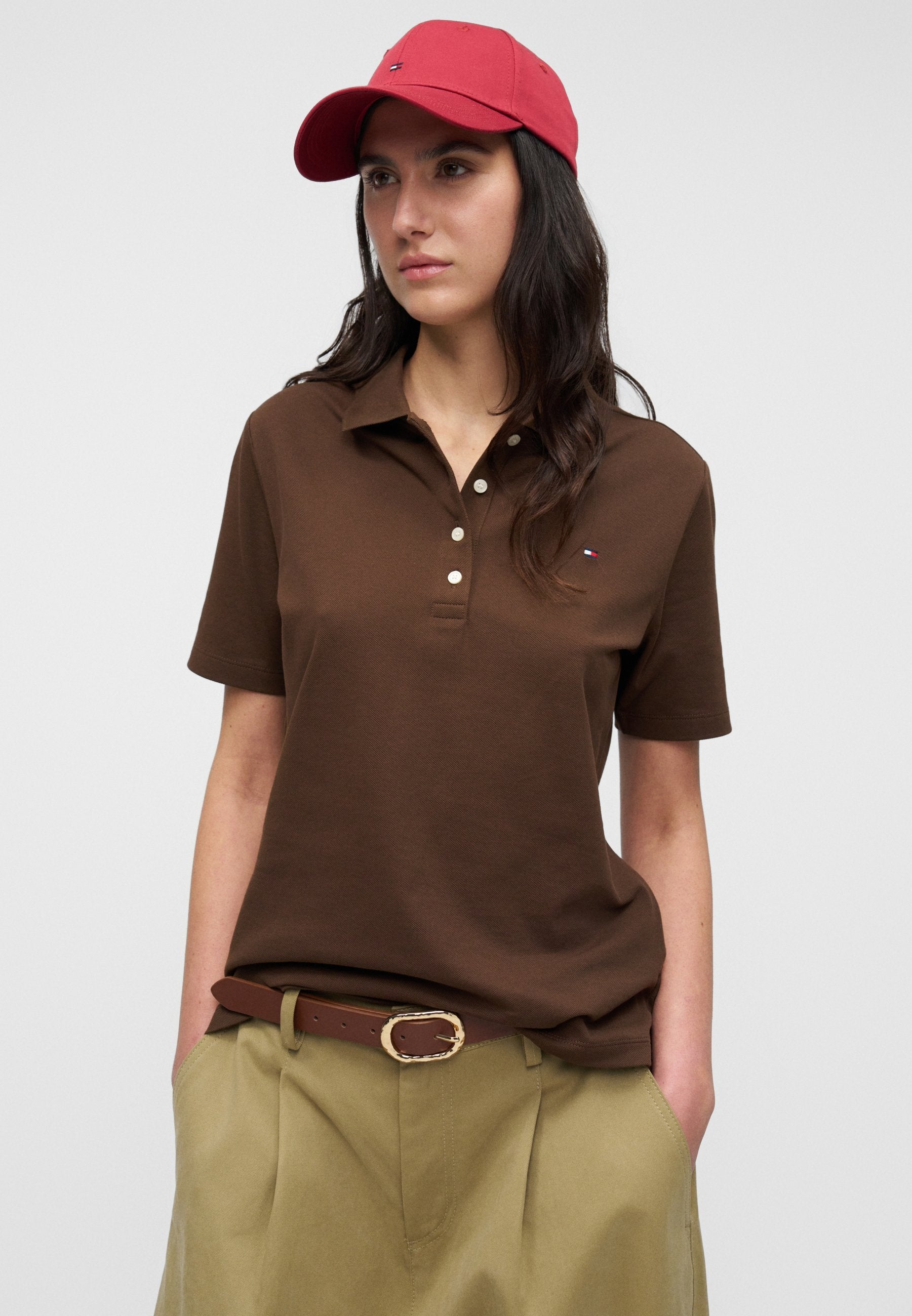 Polo shirt - legacy brown